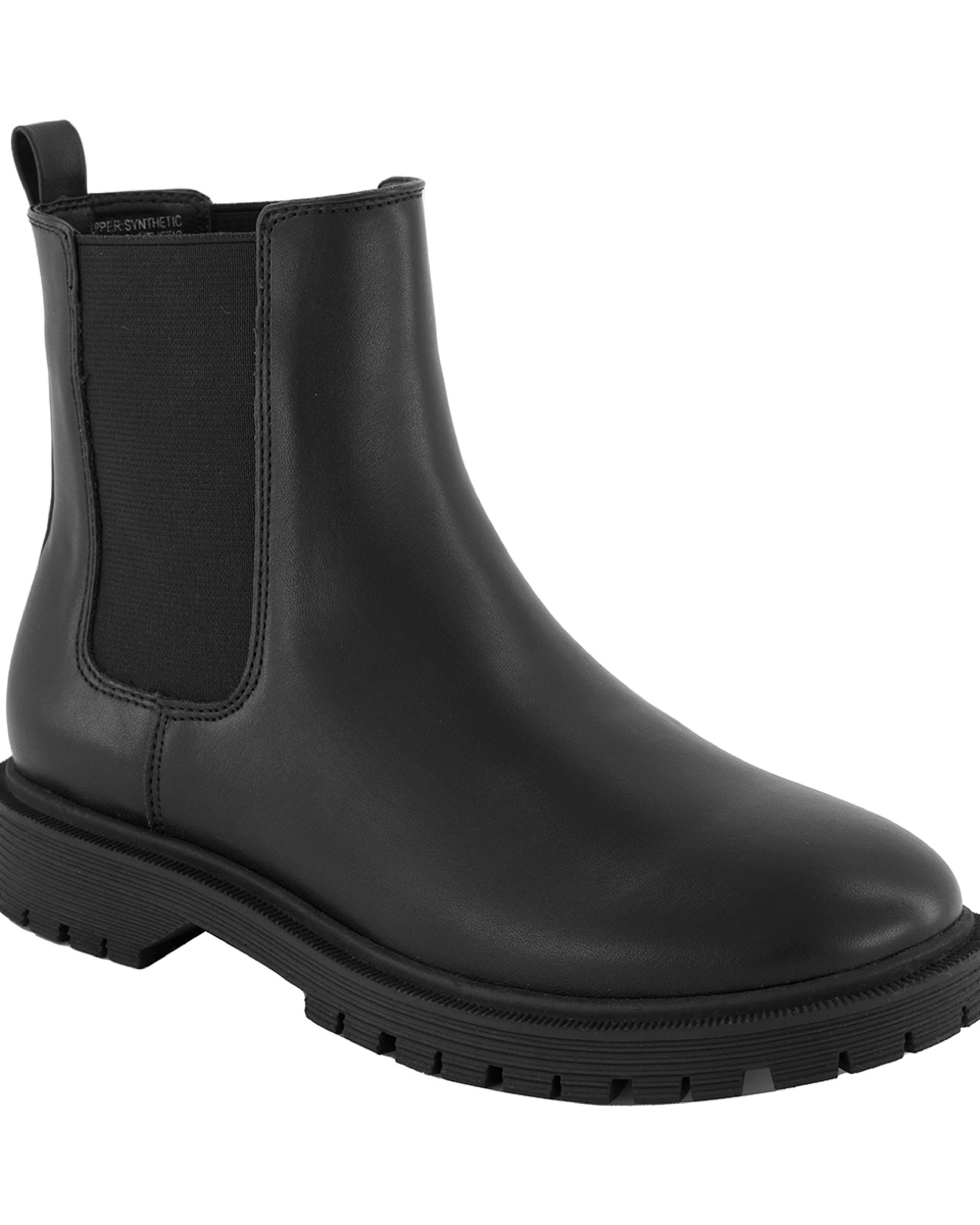 Ribbed Gusset Chelsea Boots Kmart