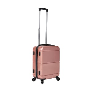 46cm Albany Hard Case 4 Wheels - Rose Gold - Kmart