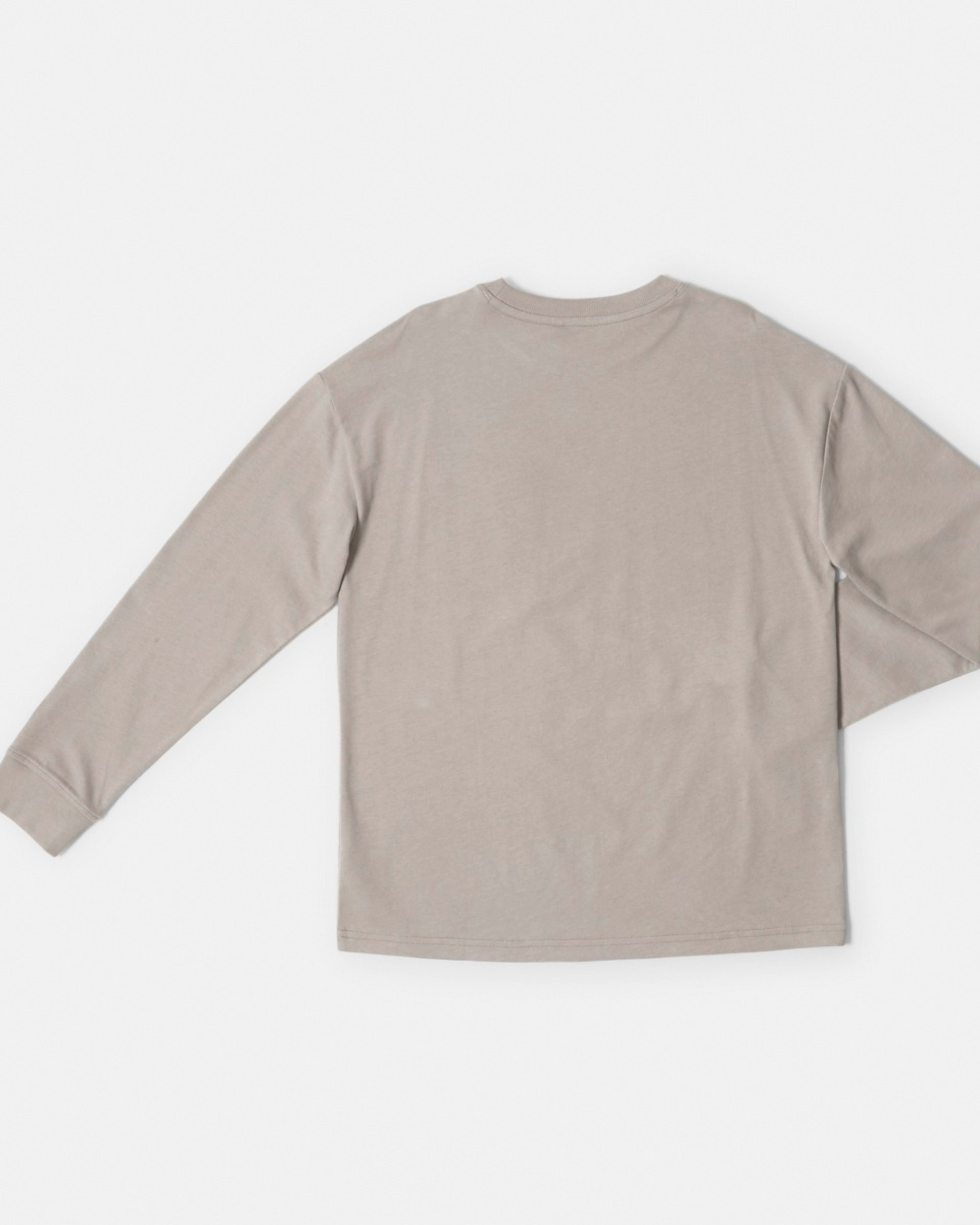 8 Heavyweight Oversized Long Sleeve T-shirt Moon Rock, 8 of 8