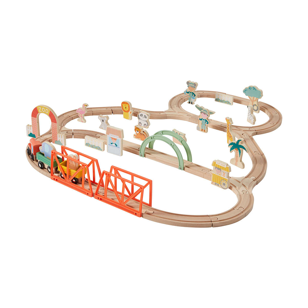 Kmart train best sale set table