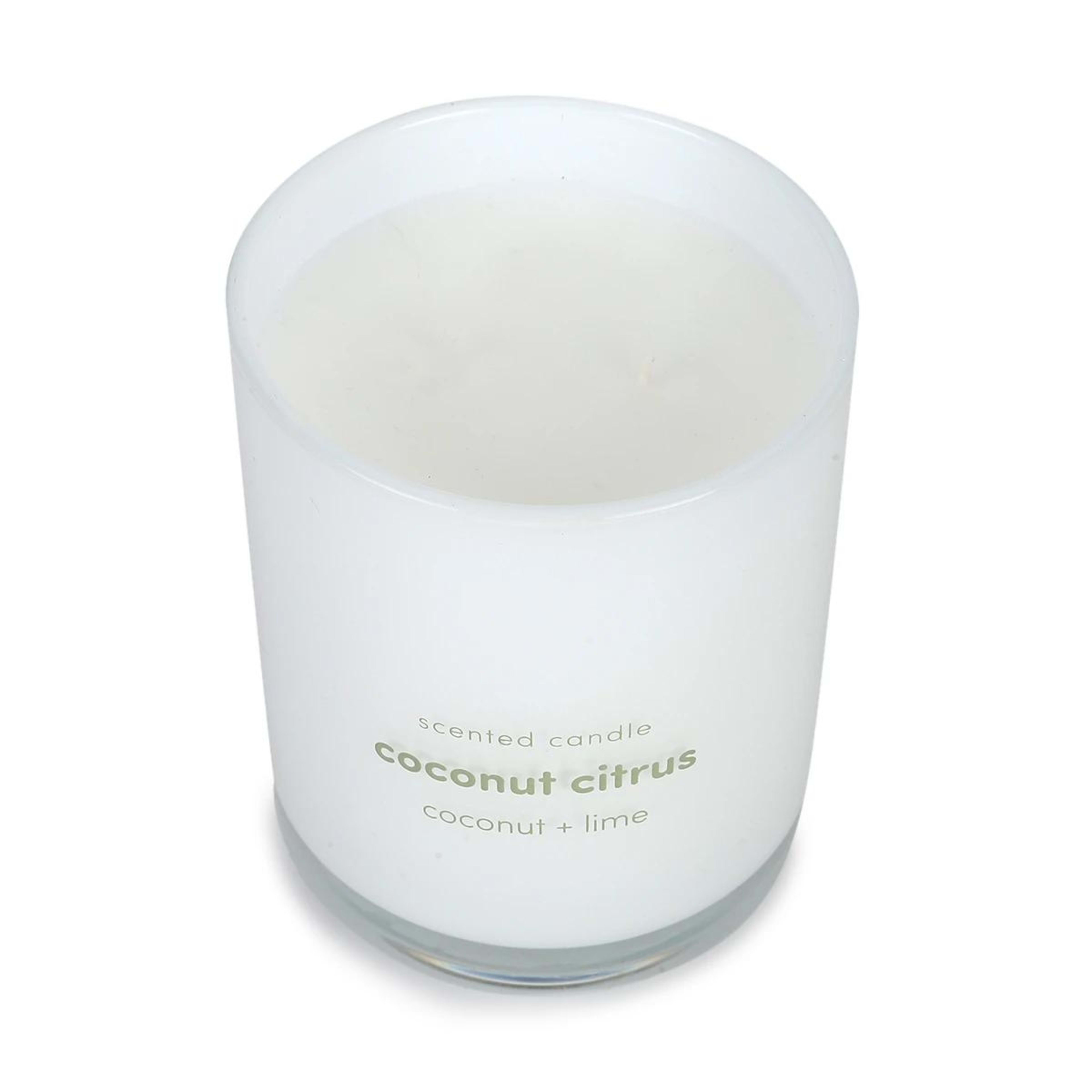 2 Coconut Citrus Scented Candle, 2 of 4