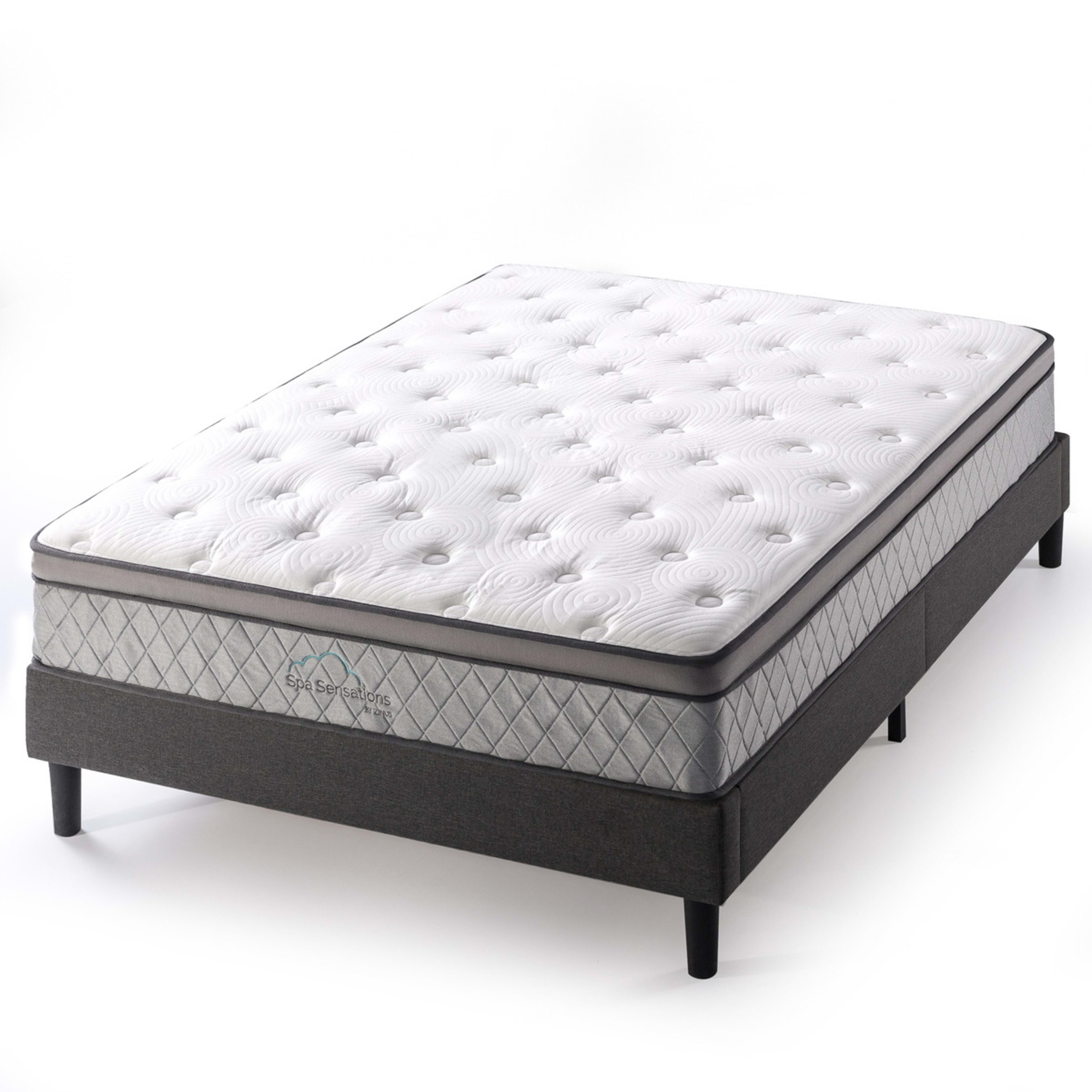 Double Bed Euro Top Pocket Spring Mattress Kmart