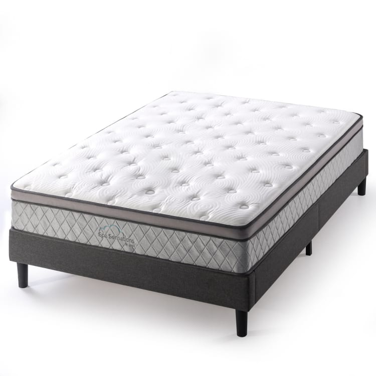 Double Bed Euro Top Pocket Spring Mattress Kmart