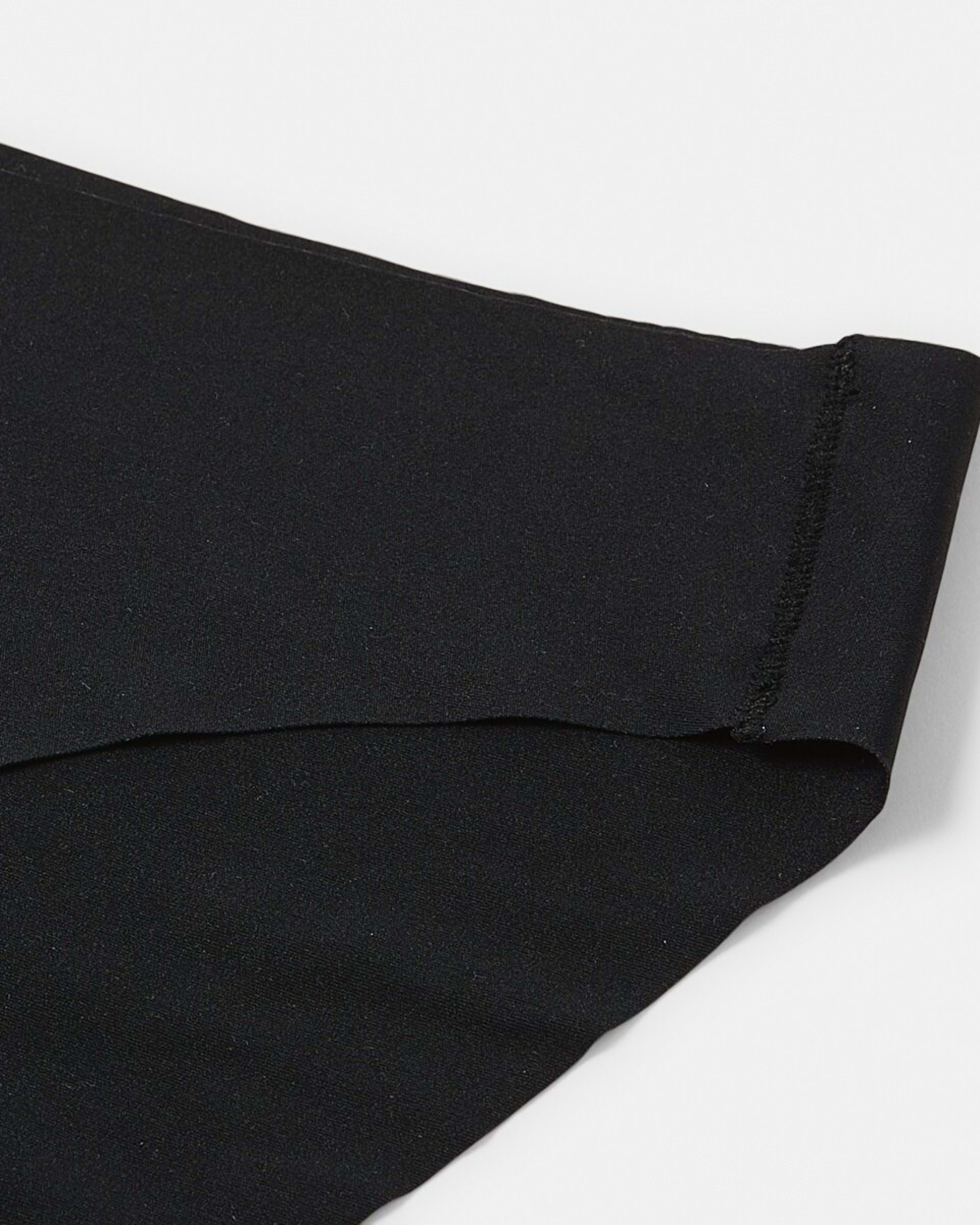 6 3 Pack No Show Bikini Briefs BLACK, 6 of 6