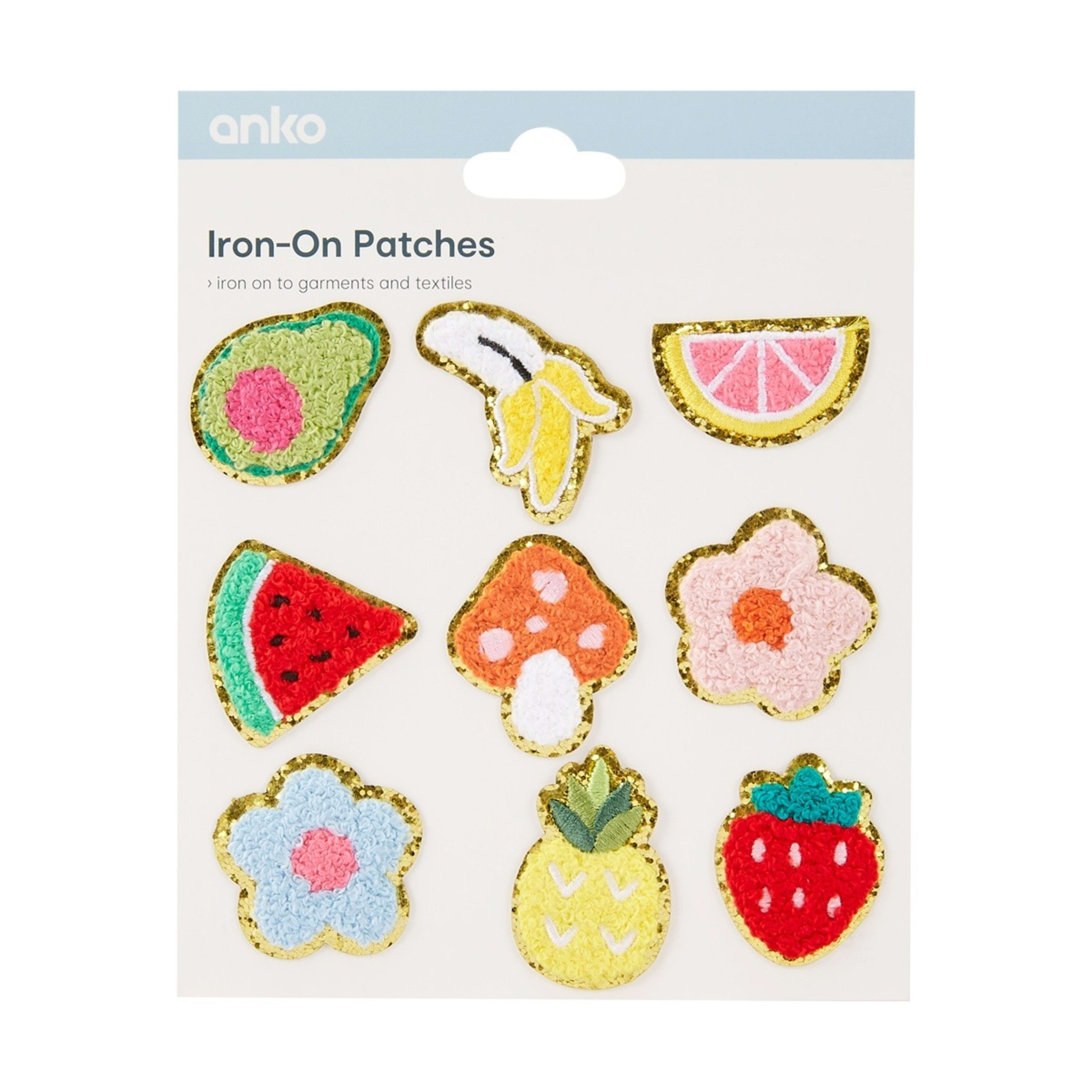 1 Iron-On Patches - Fruit