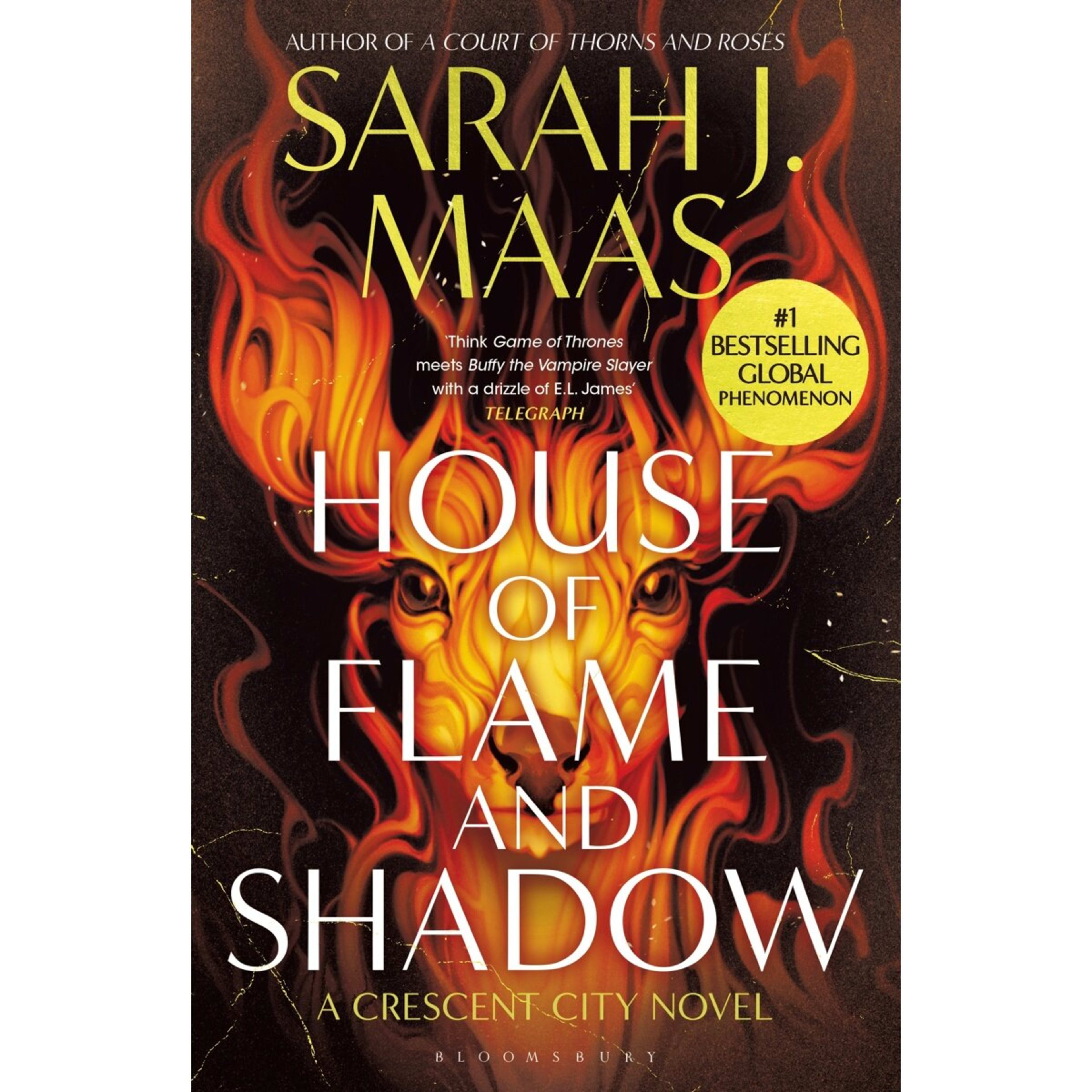 1 Crescent City: House of Flame and Shadow by Sarah J. Maas - Book