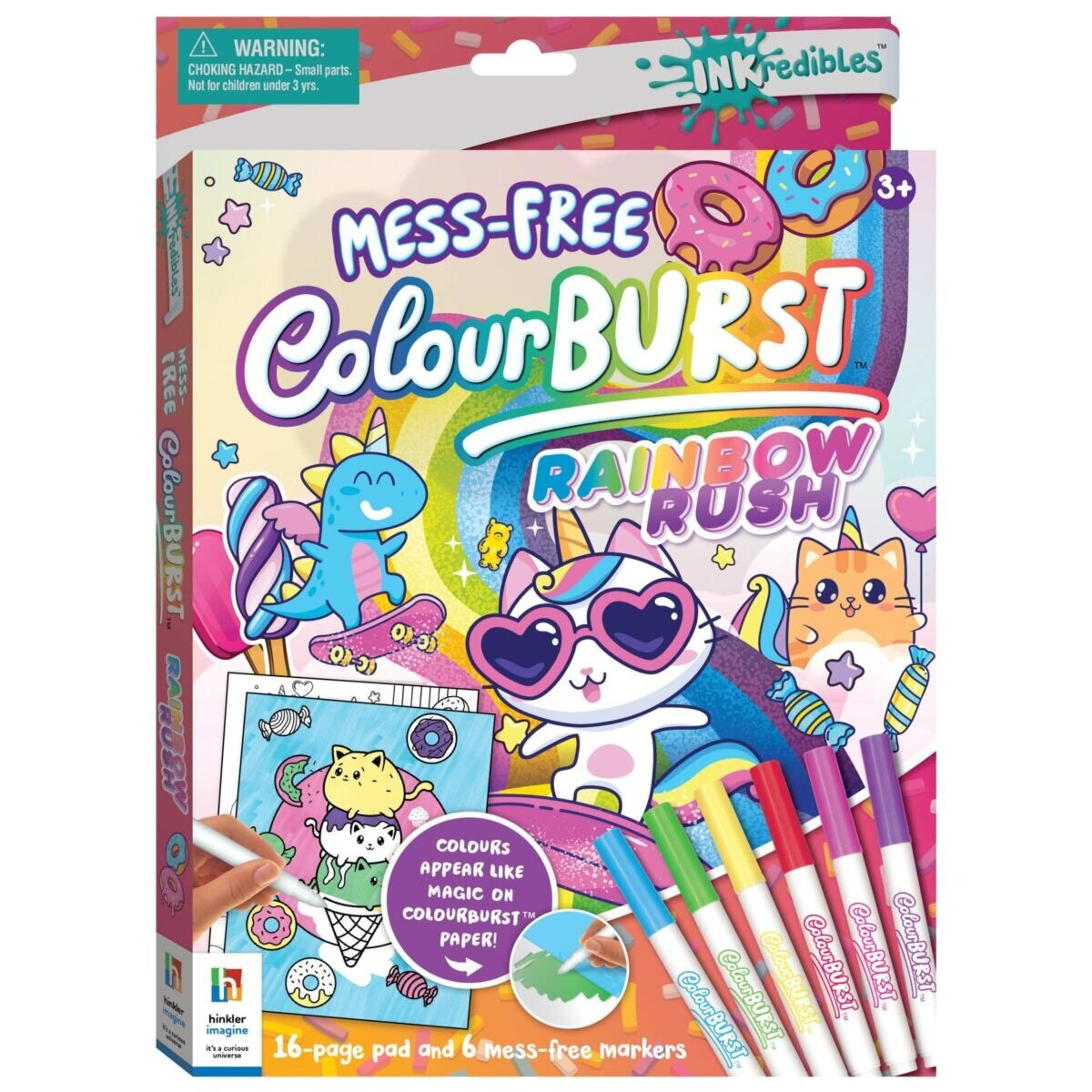 1 INKredibles Mess-Free ColourBurst Rainbow Rush - Book