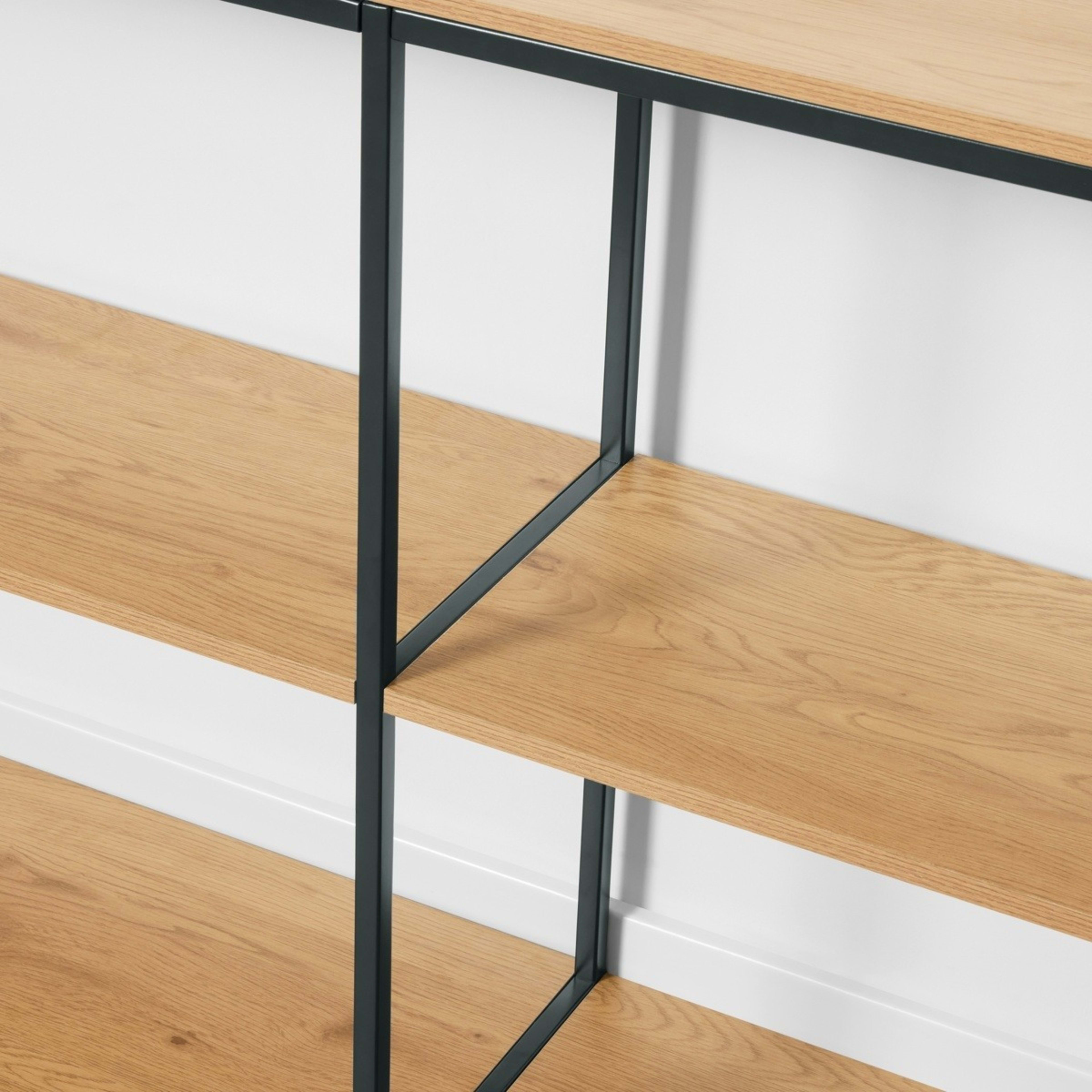 8 Blake 3 Tier Long Book Storage Unit, 8 of 10