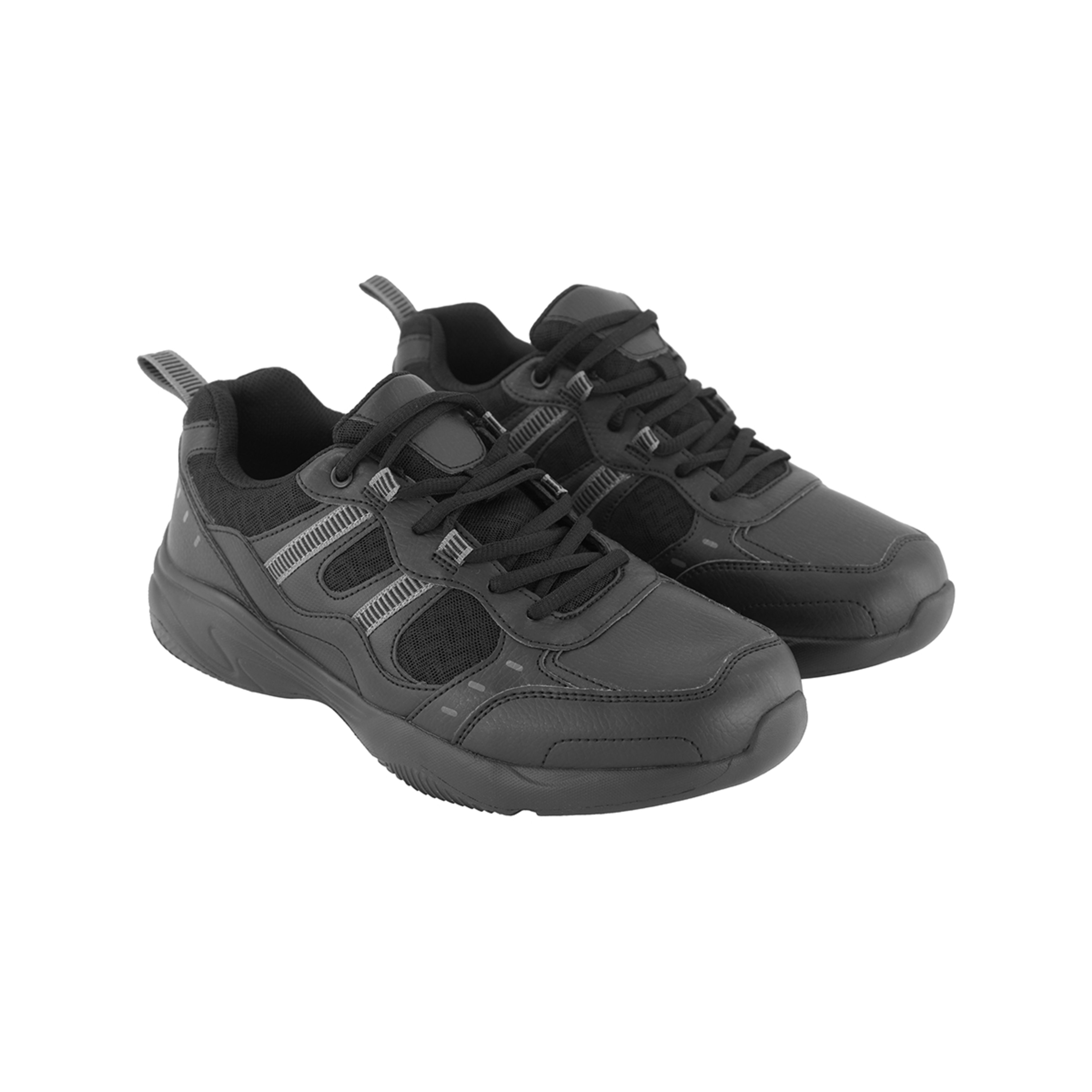 4 Wide Fit Sneakers Black, 4 of 5