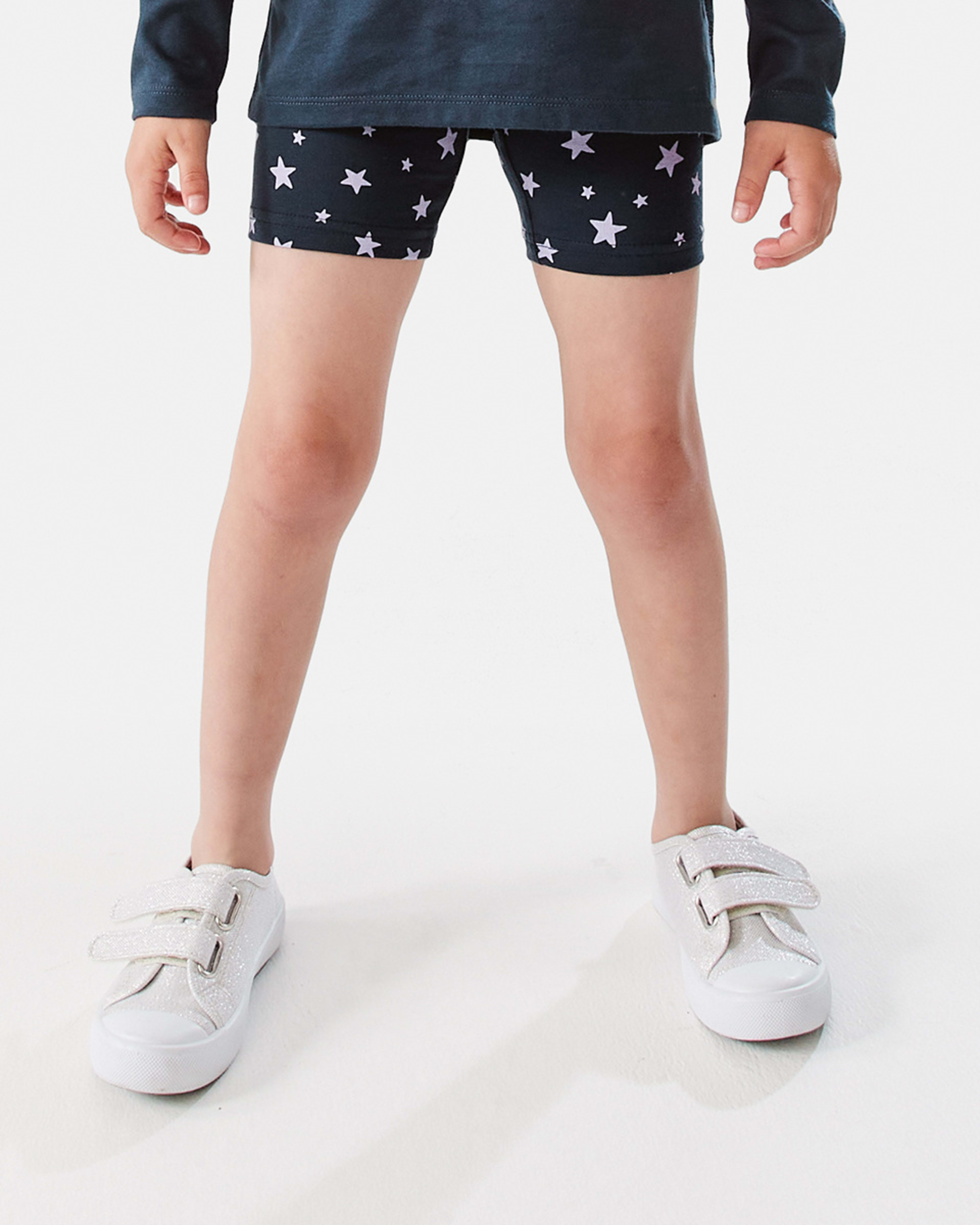 1 Print Bike Shorts Stars 2