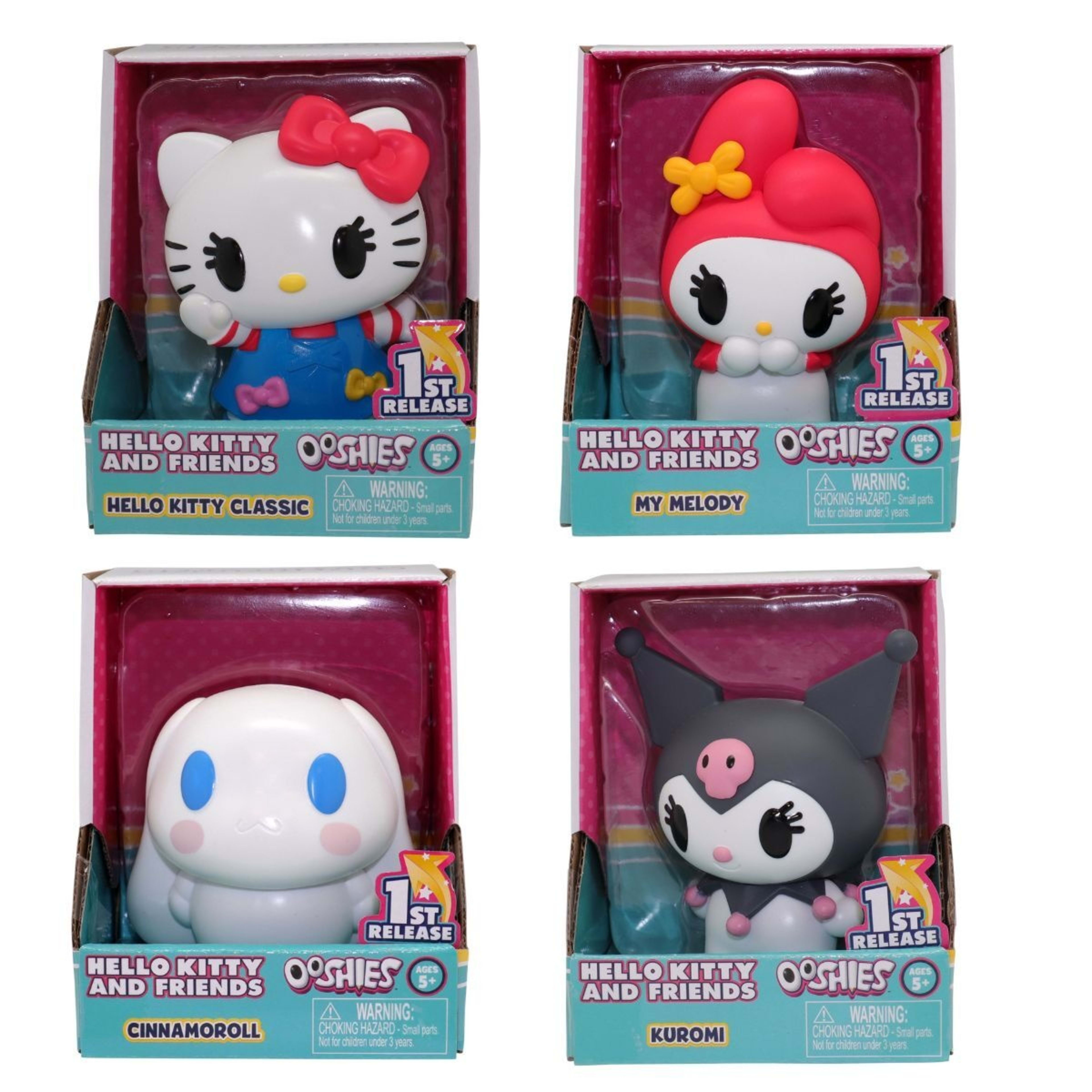 3 10cm Hello Kitty and Friends Ooshies Figure - Assorted, 3 of 7