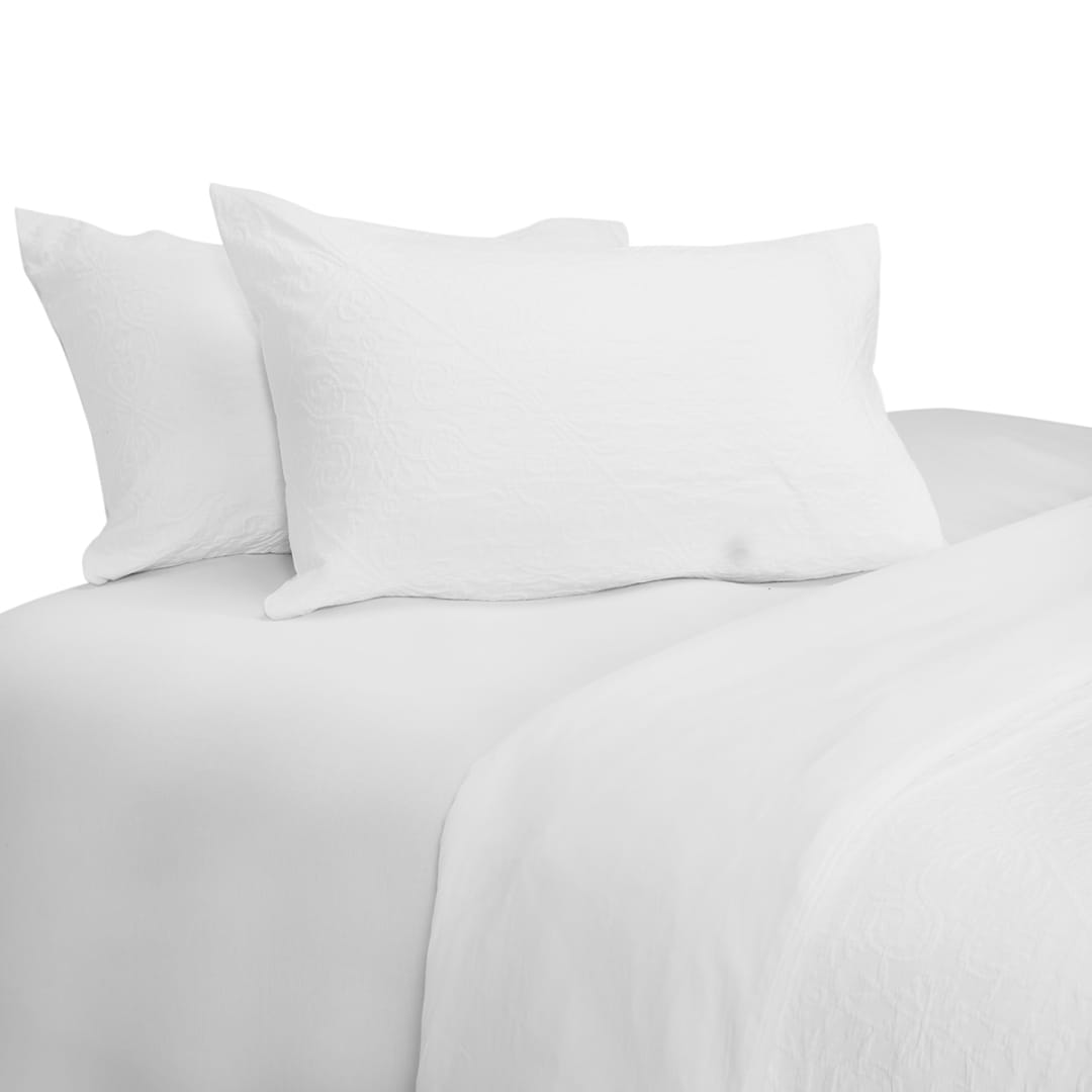 Giselle Cotton Quilt Cover Set Super King Bed Kmart NZ