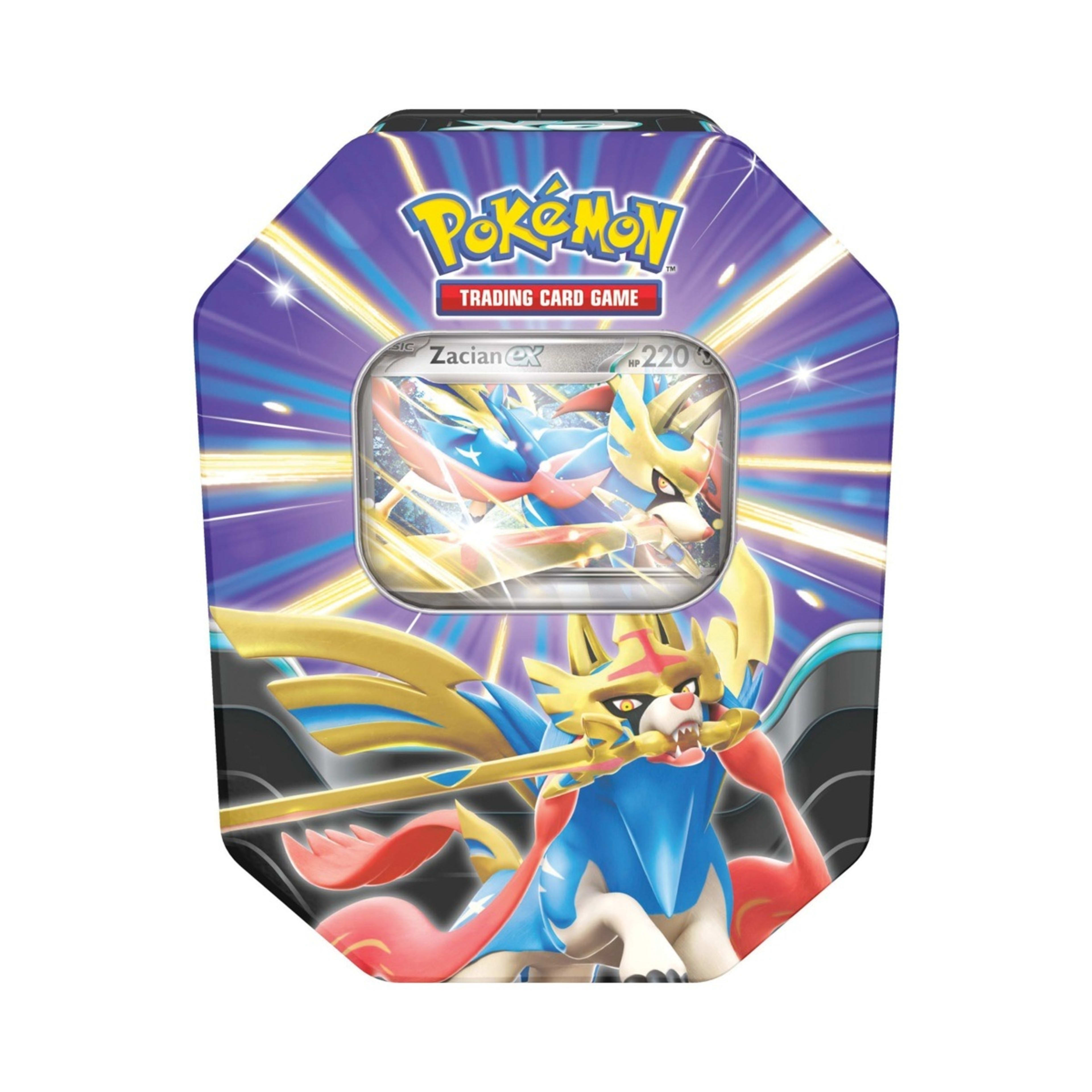 4 Pokemon Trading Card Game: Slashing Legends Tin - Assorted, 4 of 6