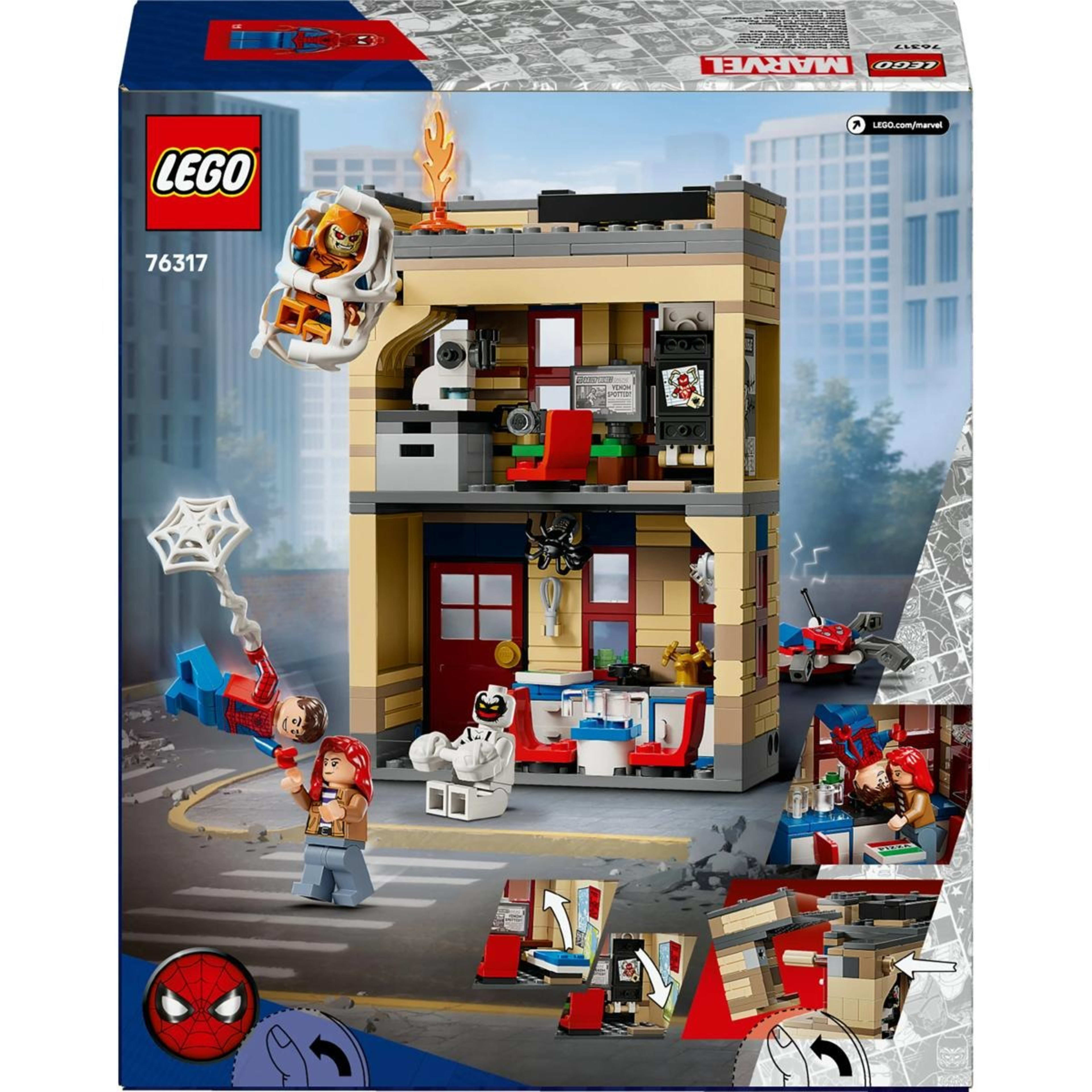 10 LEGO Marvel Super Heroes Peter Parker’s Apartment 76317, 10 of 10