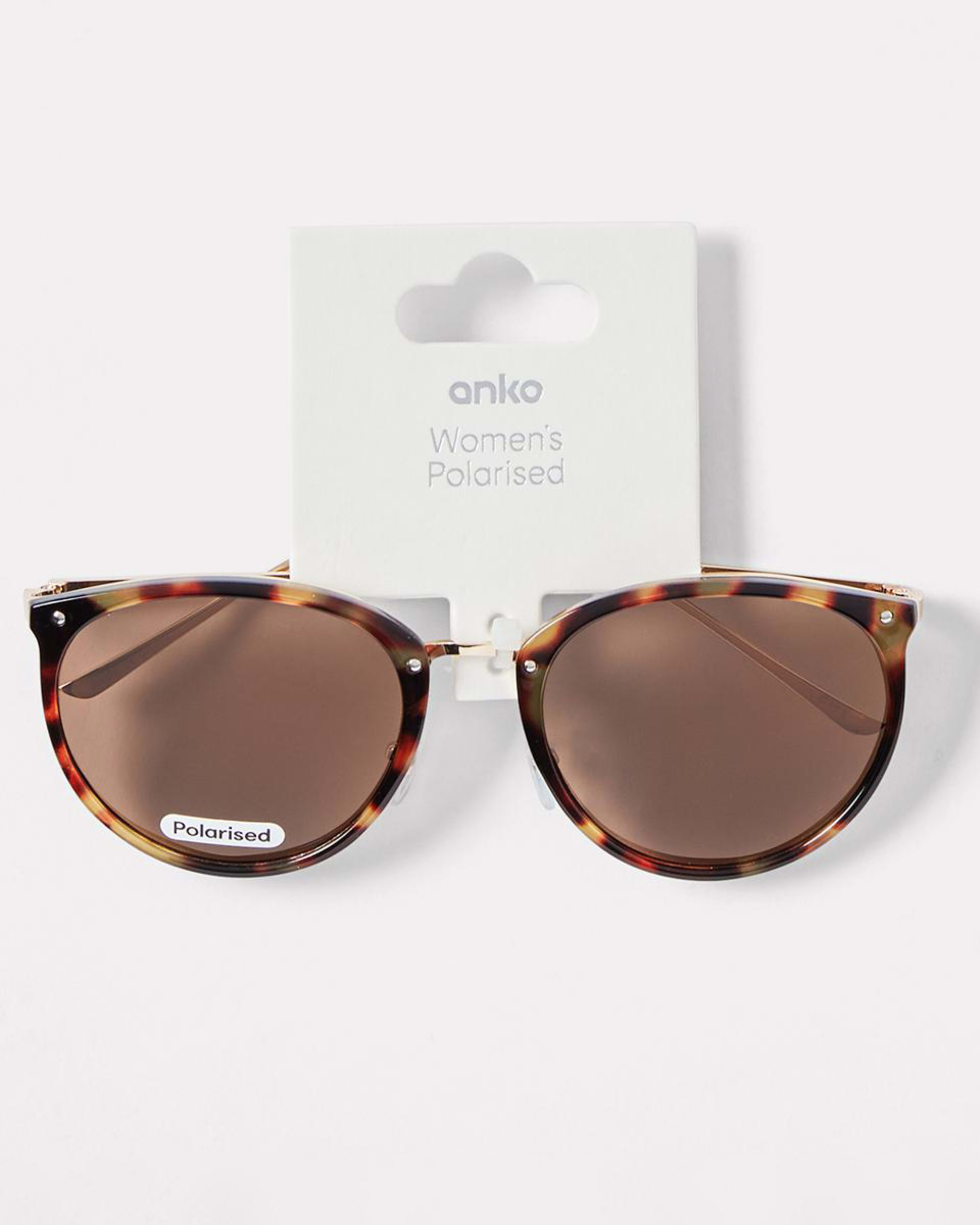 5 Thin Frame Cat Eye Sunglasses Tort, 5 of 7