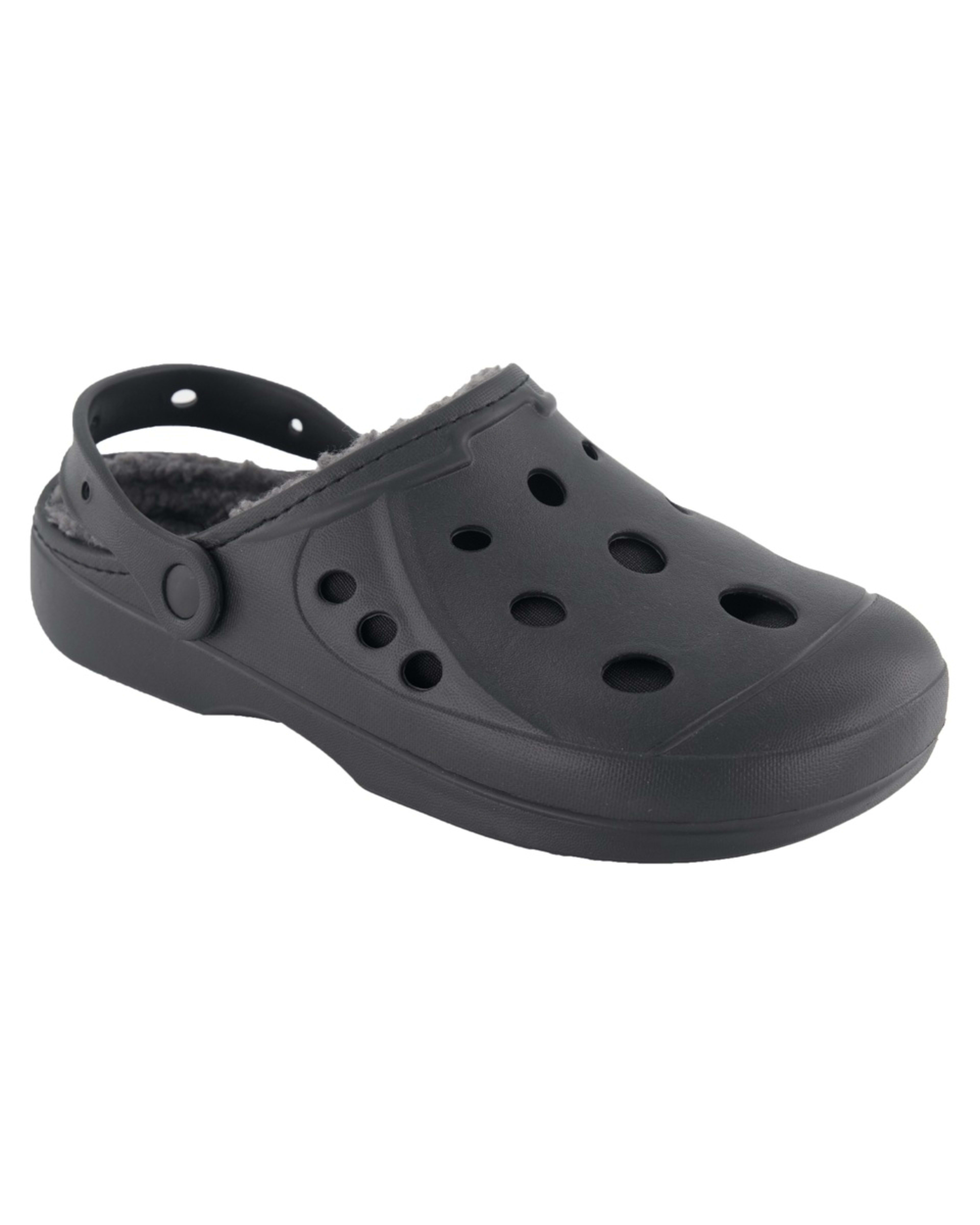 1 Lined Clogs Black, 1 of 3