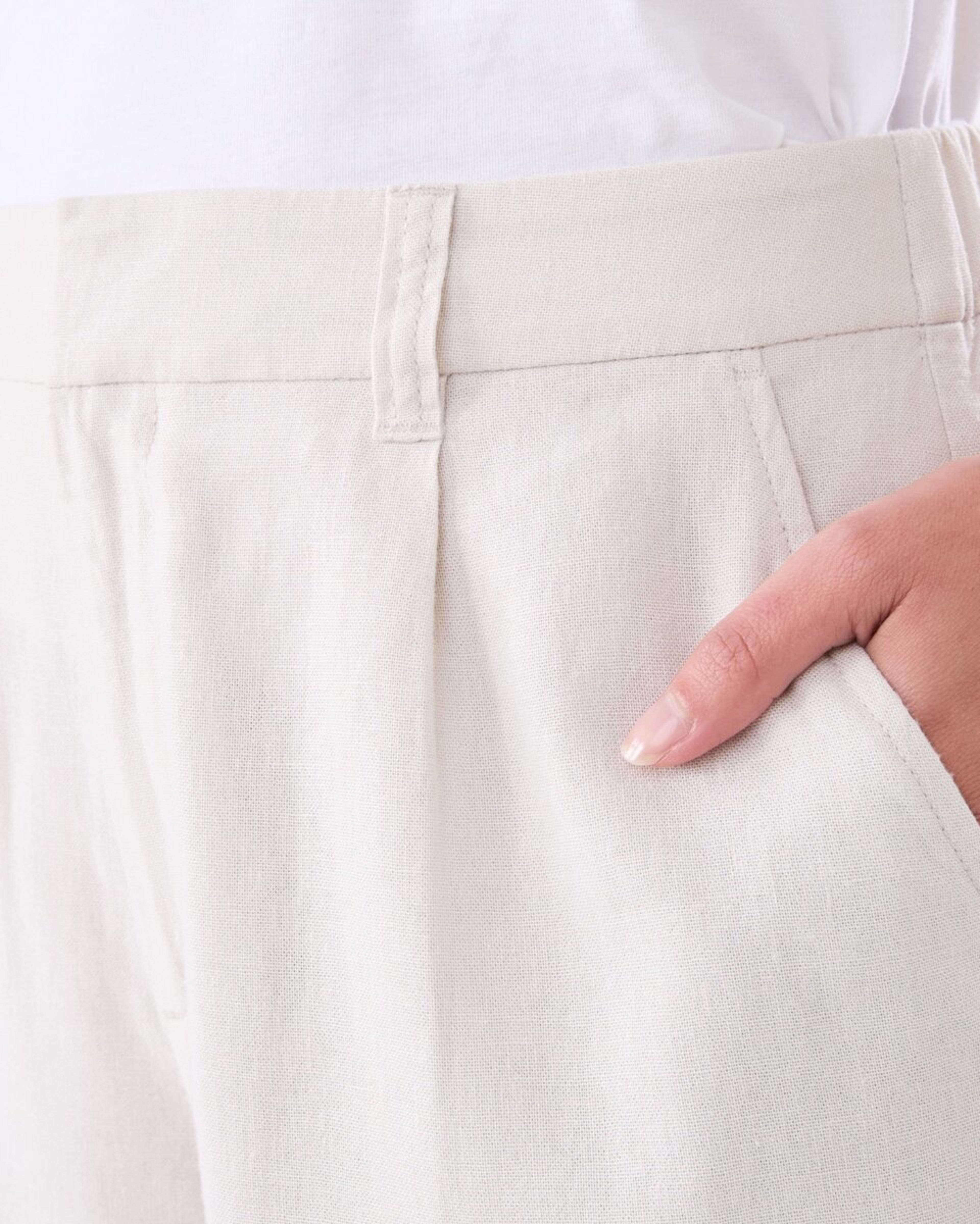 4 Bermuda Shorts NATURAL BEIGE, 4 of 4