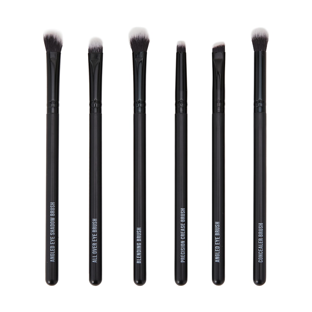 OXX Cosmetics Eyes Makeup Brush Set Black Kmart