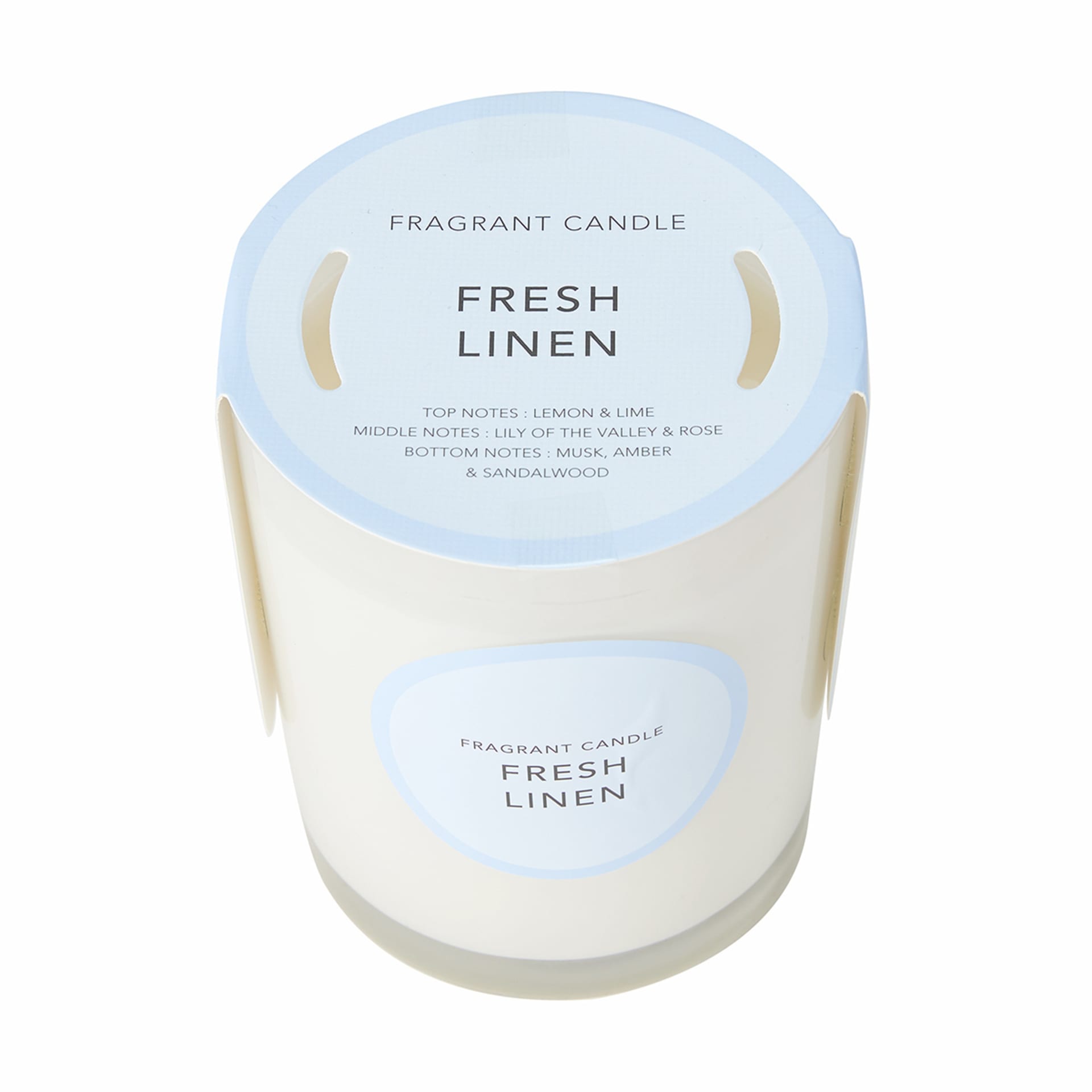 Fresh Linen Fragrant Candle Extra Large Kmart