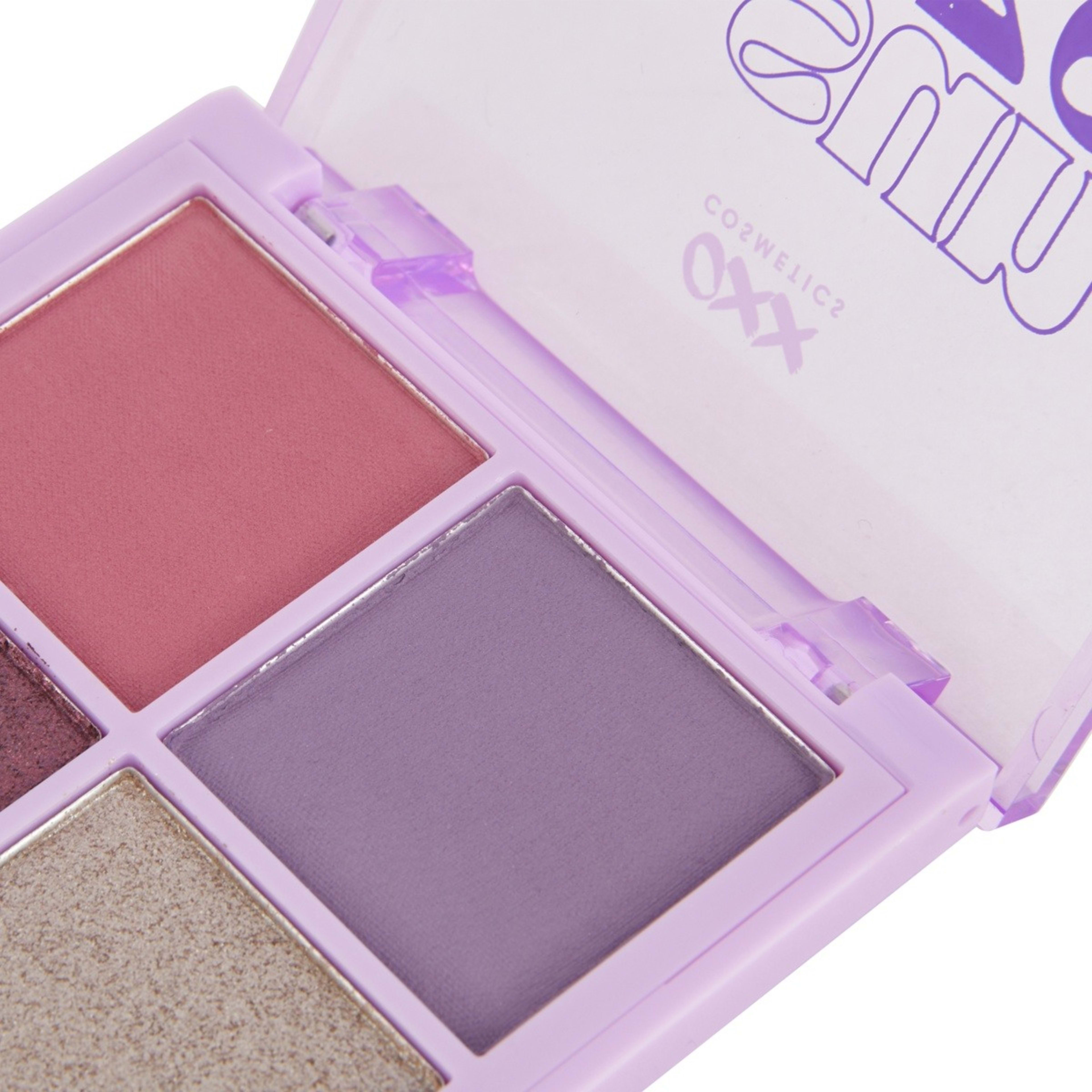 4 OXX Cosmetics Sun Daze Eyeshadow Palette - Amethyst, 4 of 7