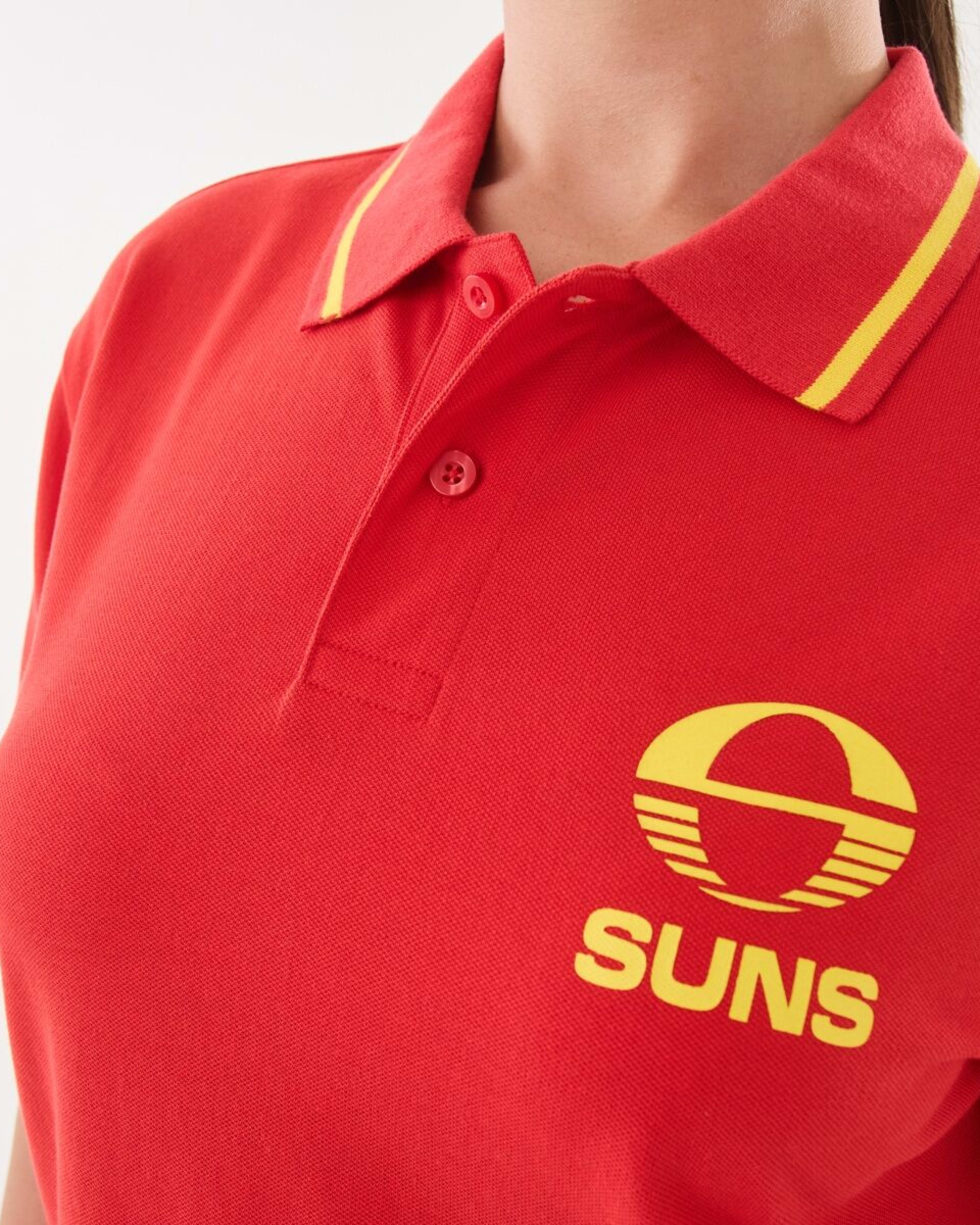 5 Official AFL Adult Polo Shirt Gc Suns, 5 of 6