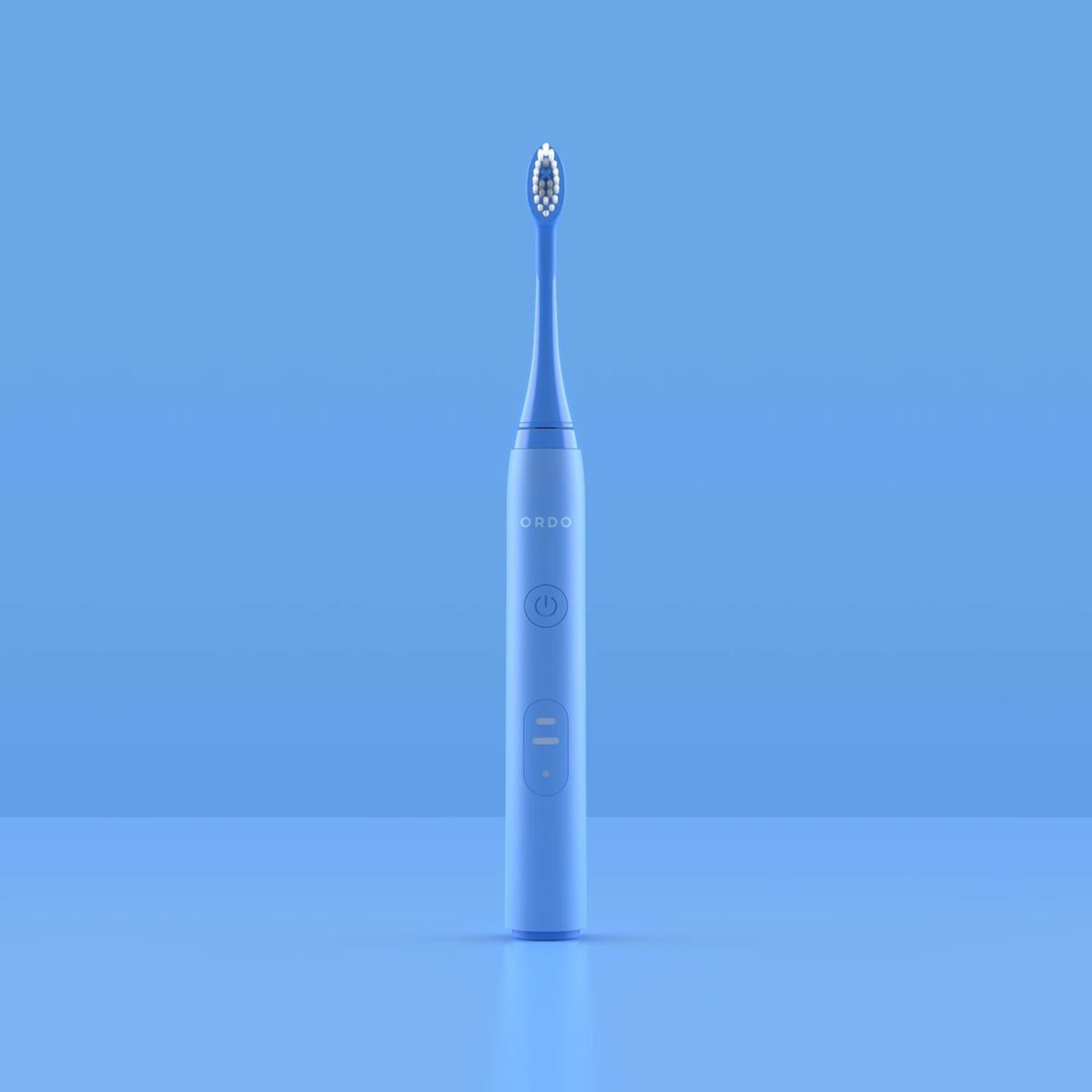 6 Ordo Sonic Lite Charging Electric Toothbrush and 2 Pack Sonic Brush Heads - Ocean, 6 of 7