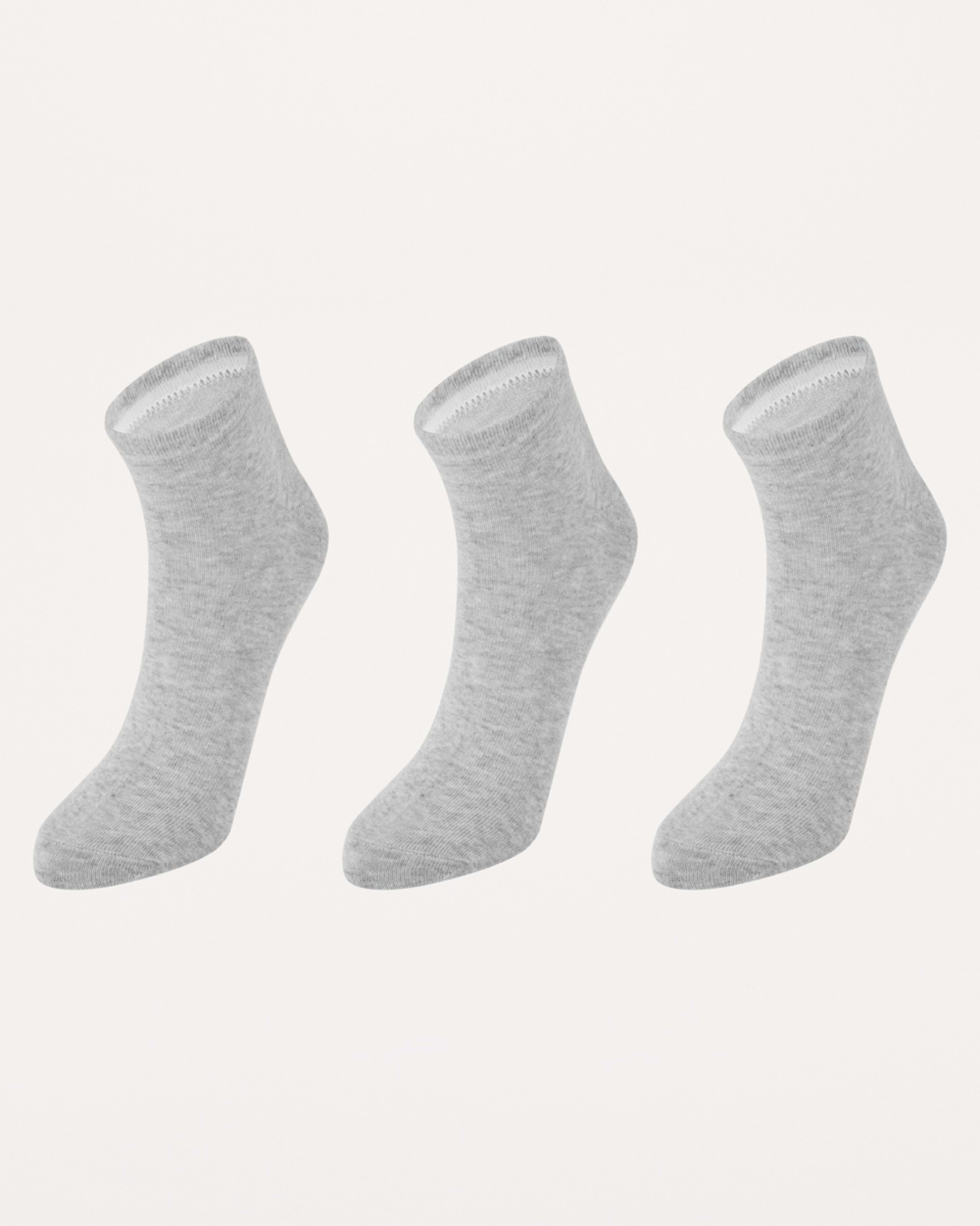 1 3 Pack Anklet Socks SILVER MARLE, 1 of 3