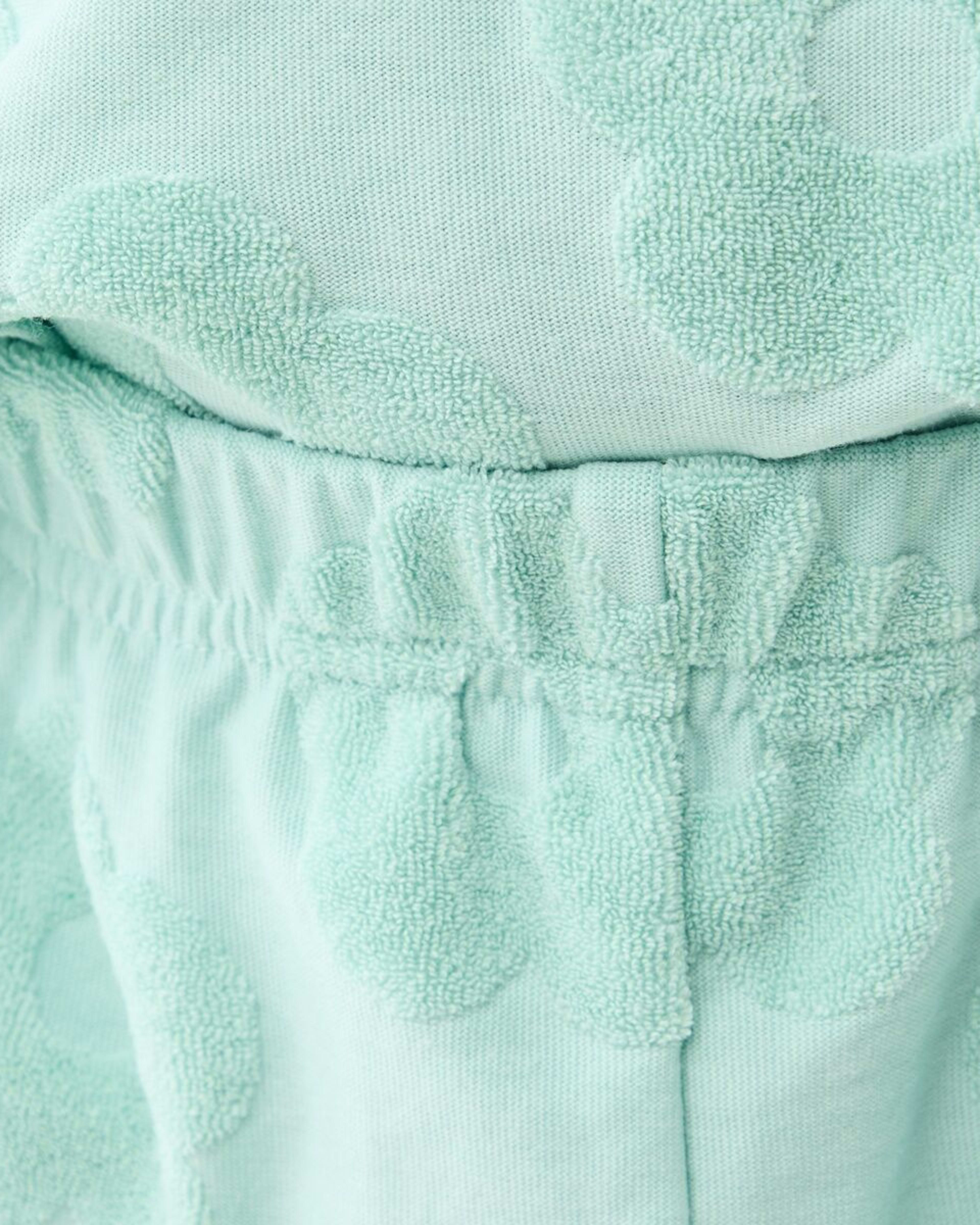 3 Texture Shorts Daisy Terry Pastel Turquoise, 3 of 8