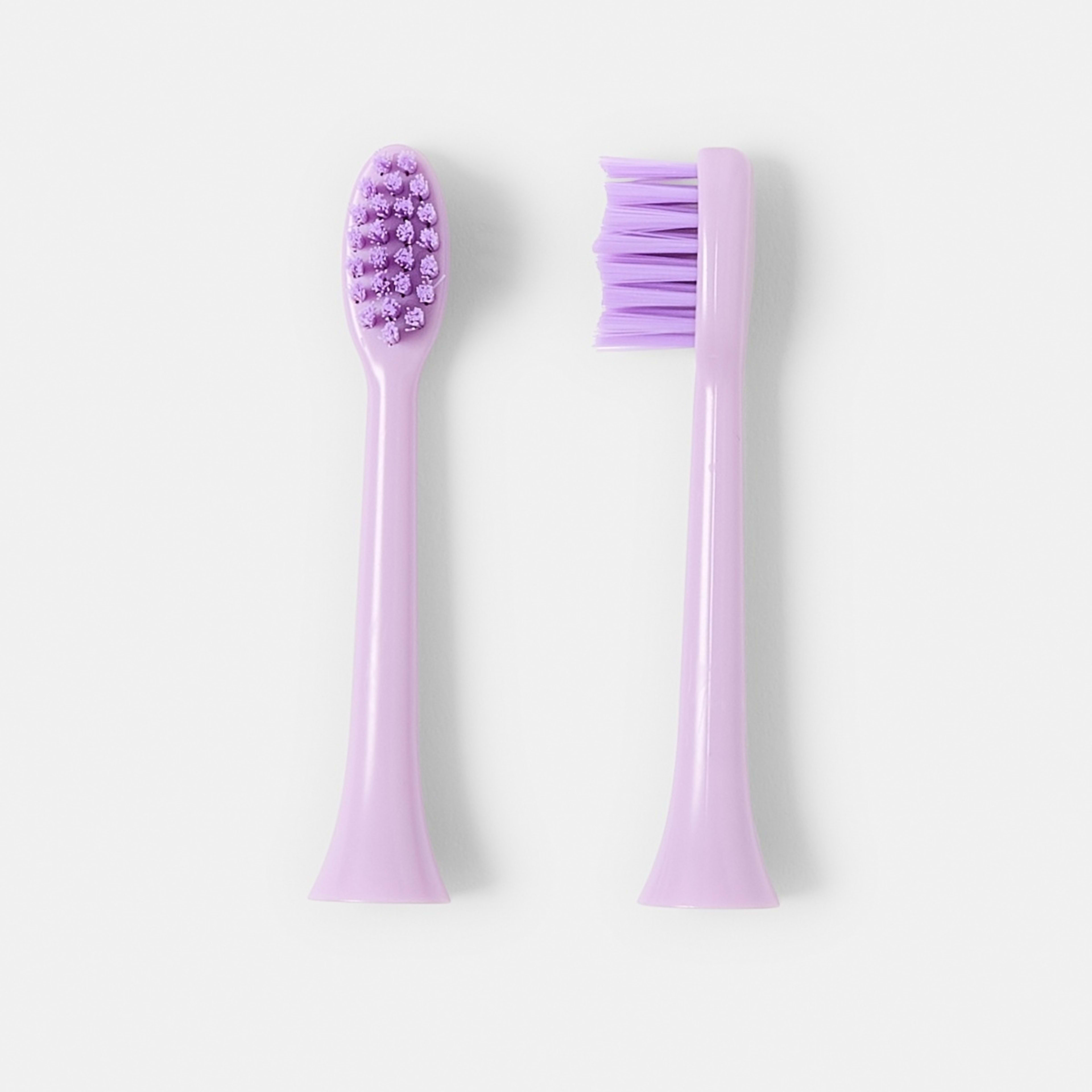 1 OXX Bodycare 2 Pack Electric Toothbrush Replacement Heads - Purple Iridescent