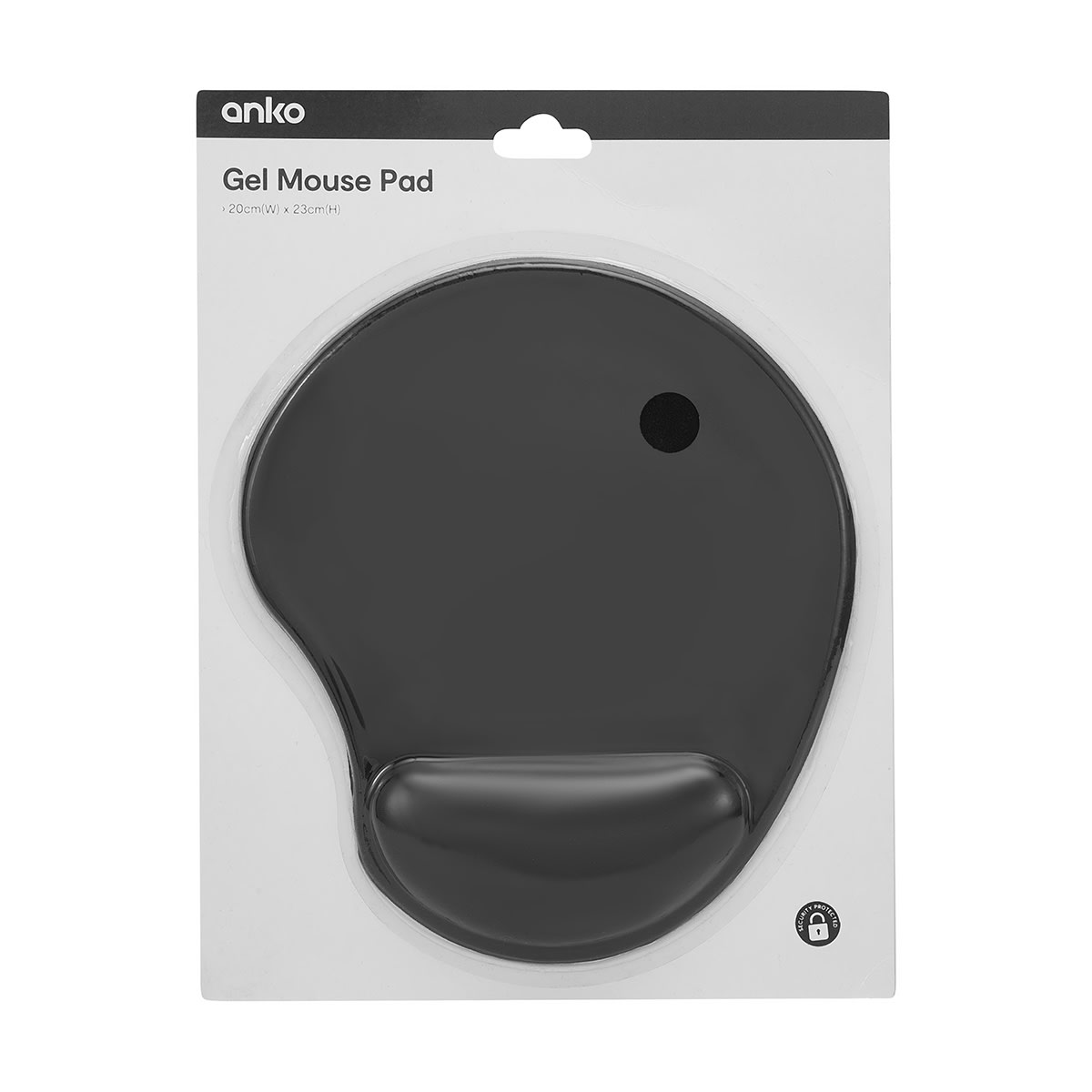 Gel Mouse Pad Black Kmart