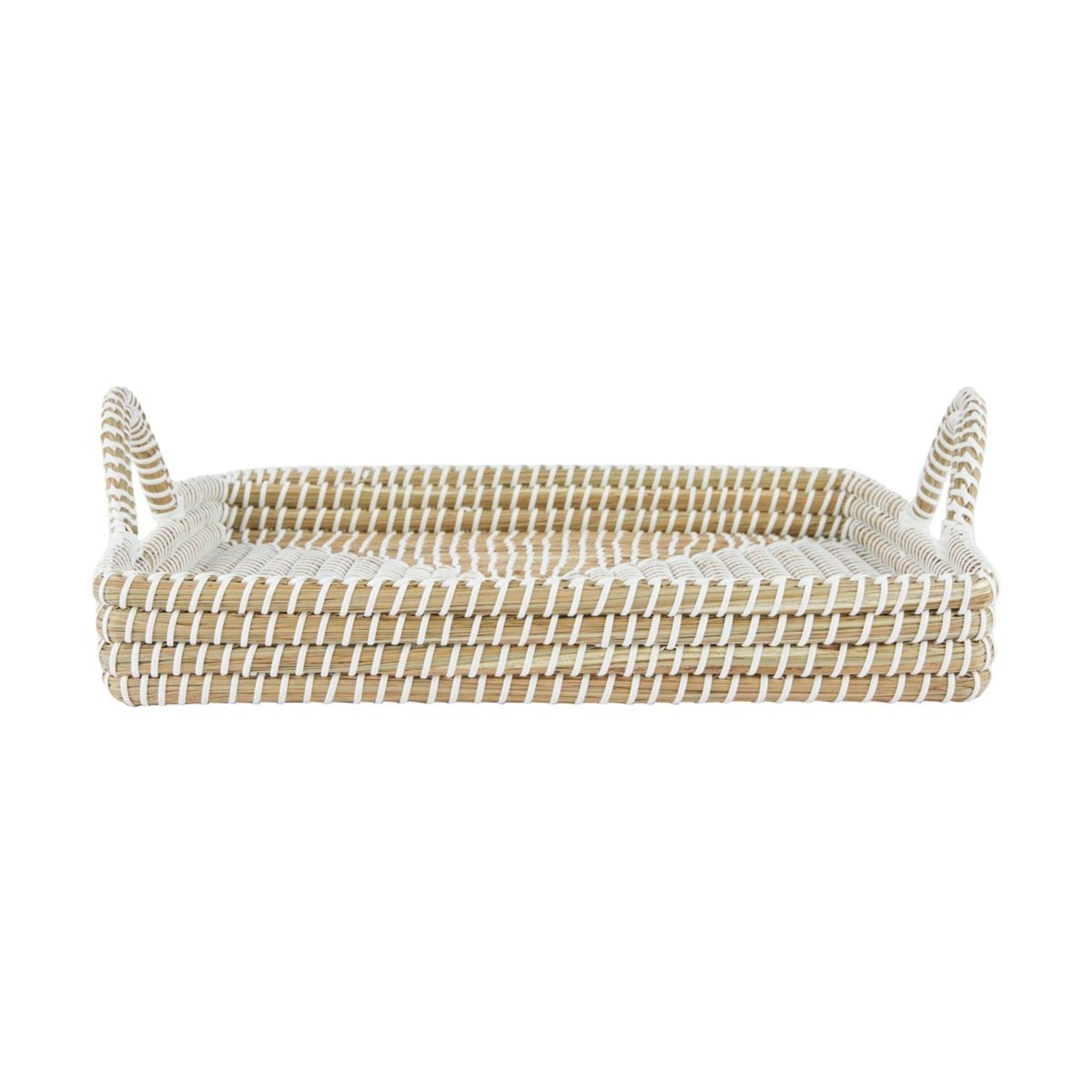 2 Square Woven Tray, 2 of 6