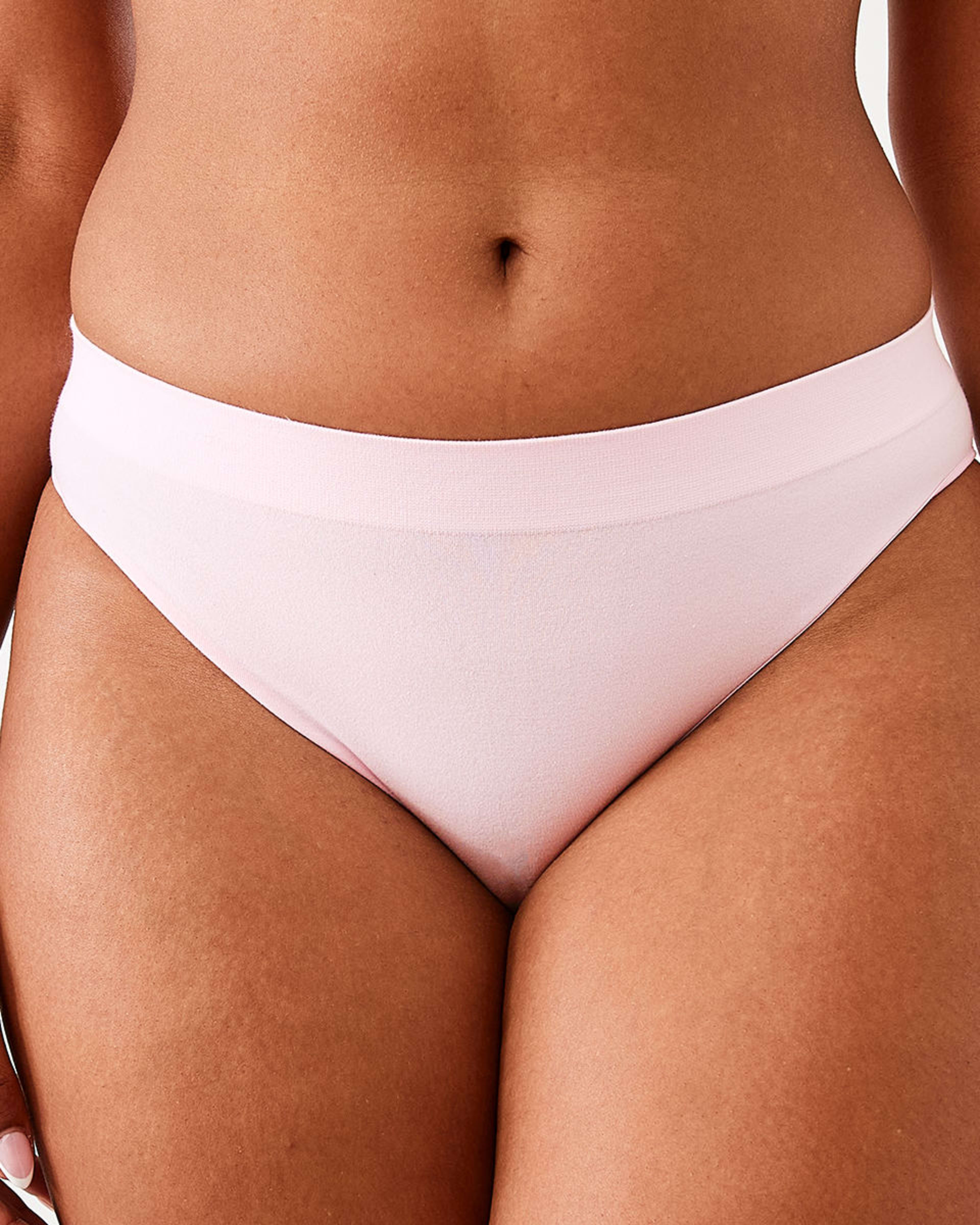 4 3 Pack Seamfree Cotton Bikini Briefs BALLERINA, SACHET PINK, SOFT CLAY, 4 of 8