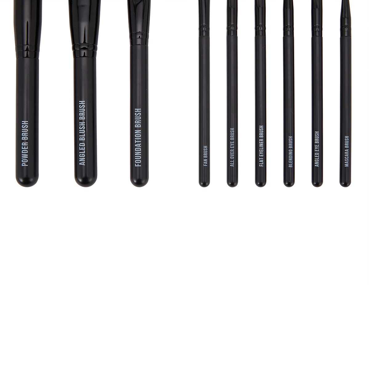 OXX Cosmetics Ultimate Makeup Brush Set Black Kmart