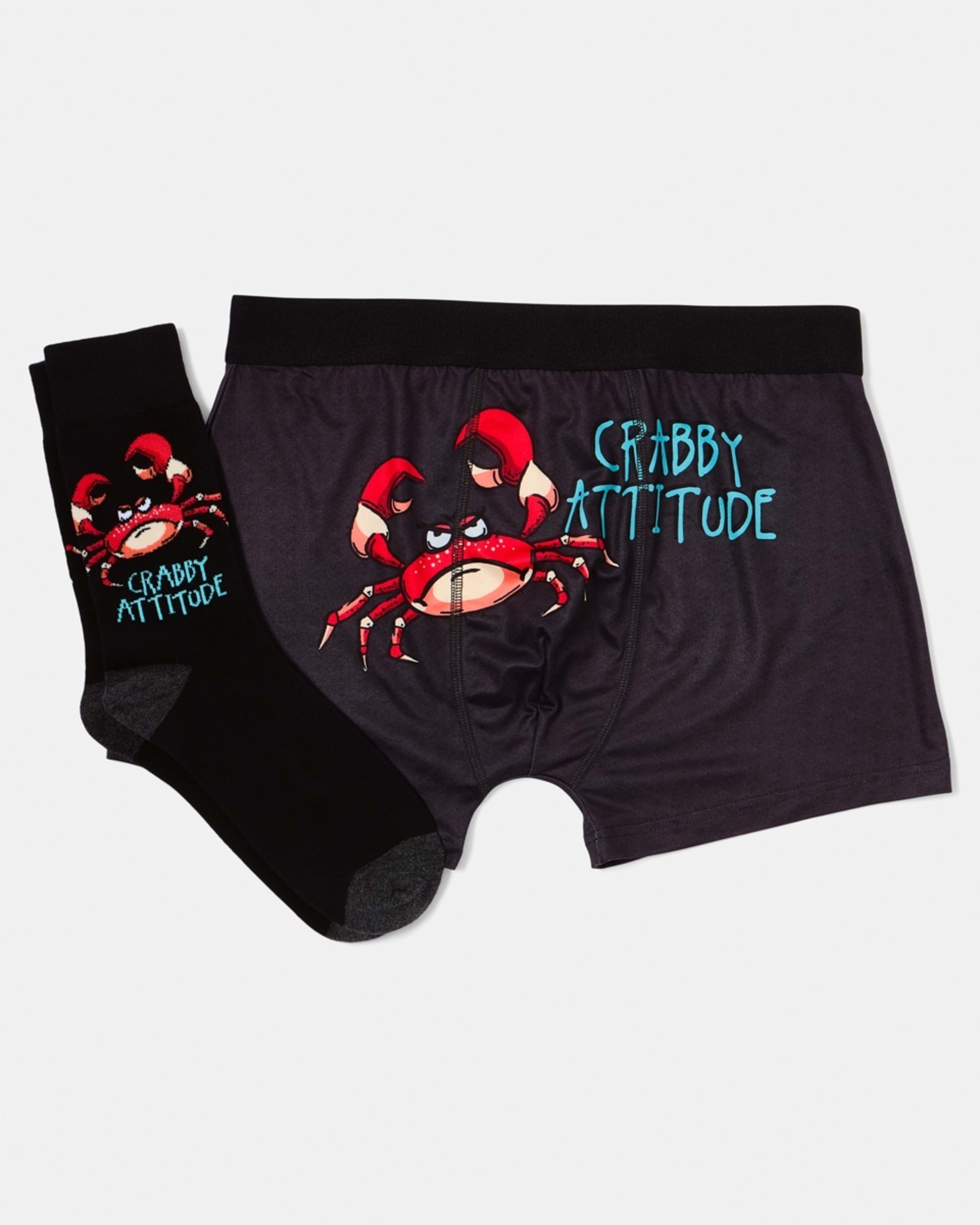 6 Trunks and Socks Set CRABBY ATTITUDE, 6 of 8