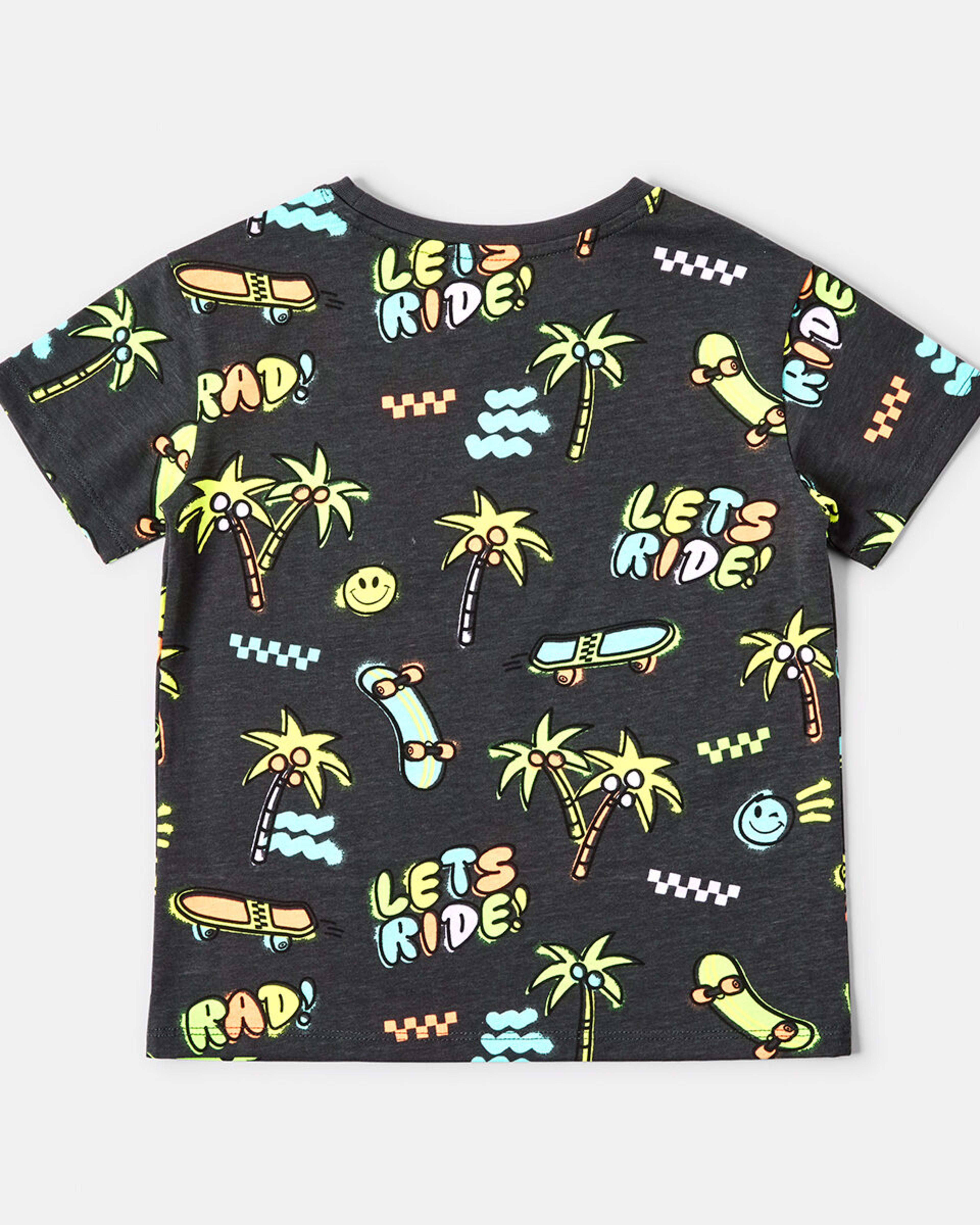 8 All Over Print T-shirt Ashp Skate, 8 of 8