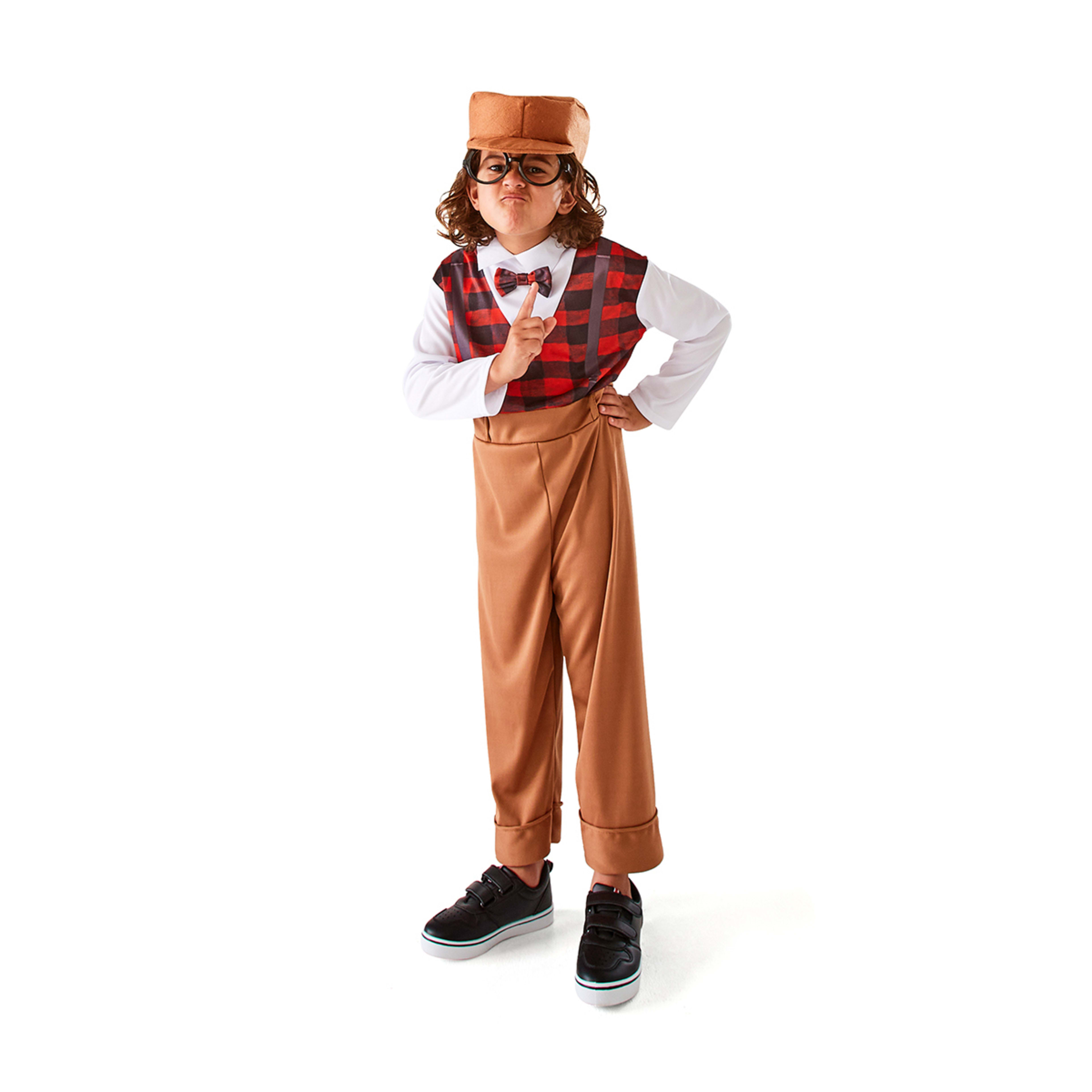 1 3 Piece Old Man Costume - Ages 4-6