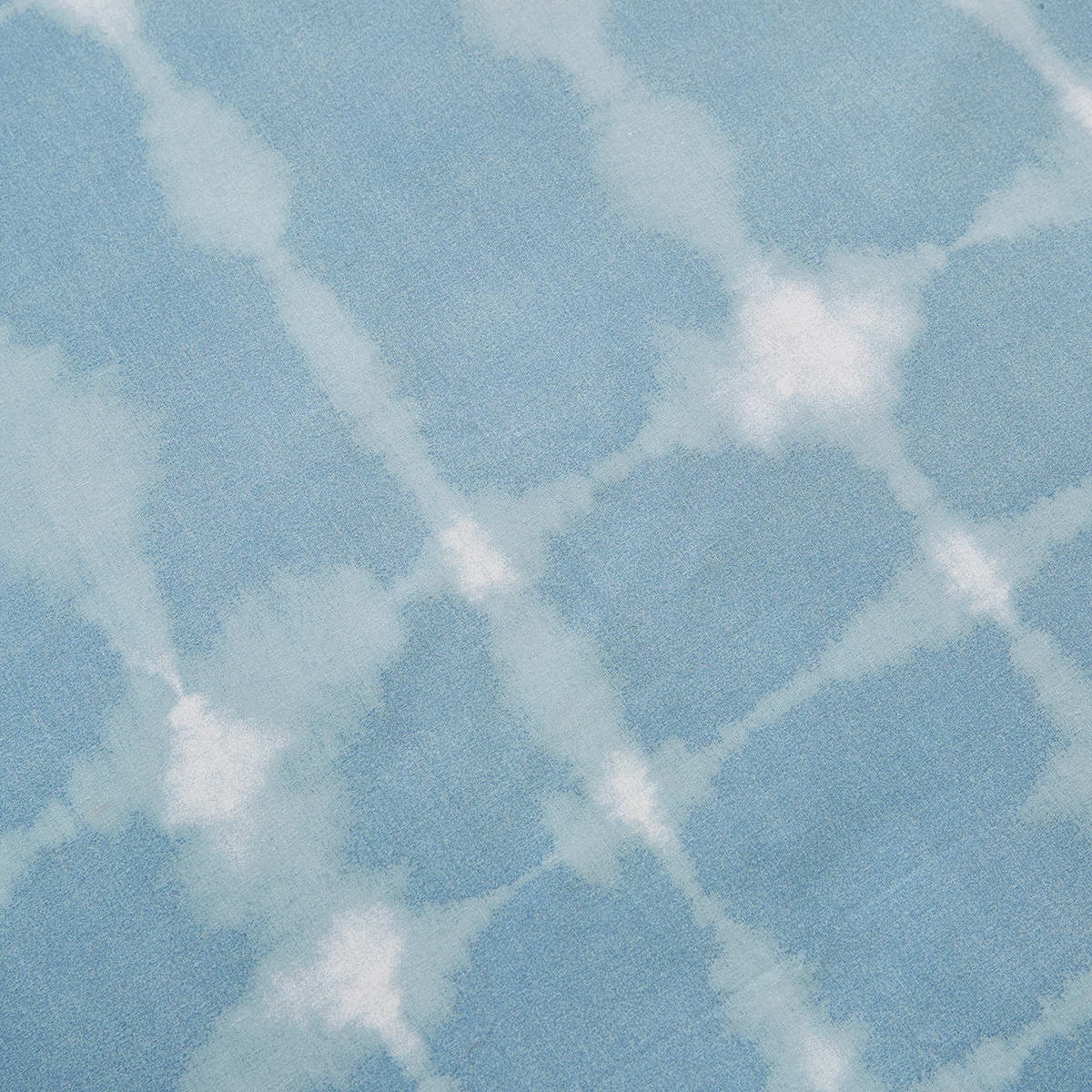 4 Kai Cotton Rich Reversible Quilt Cover Set - Double Bed, Blue, 4 of 7