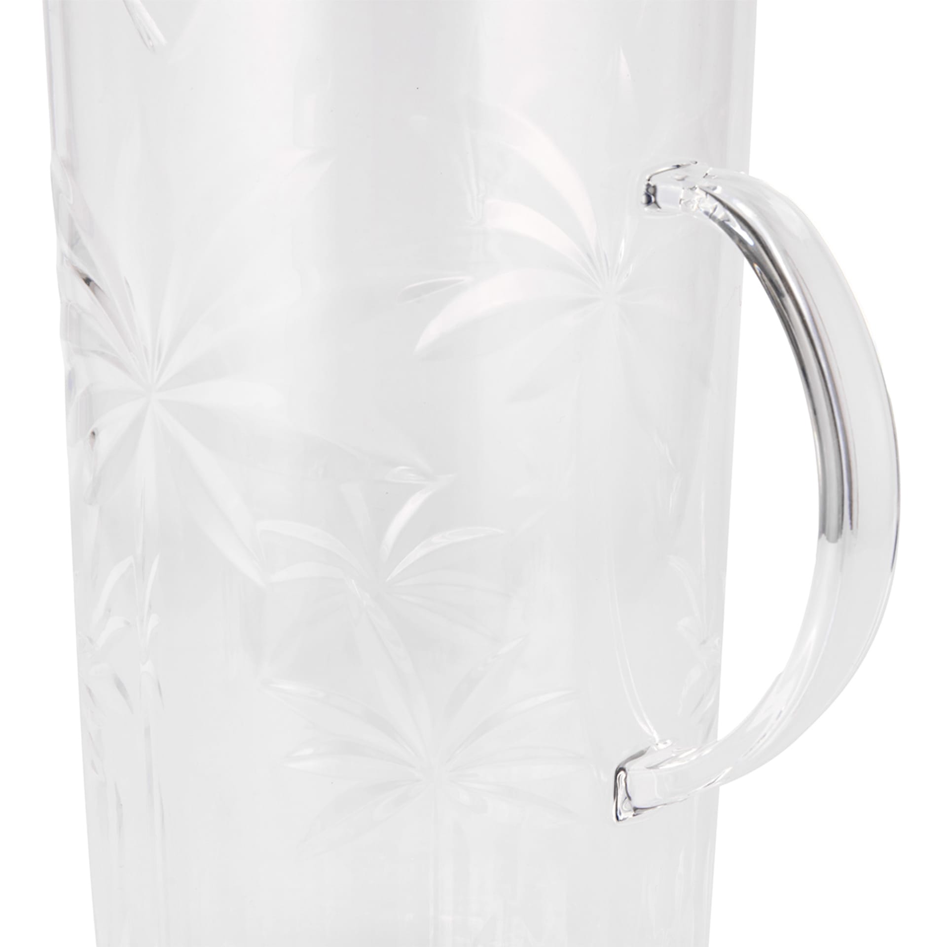 2.8L Clear Palm Acrylic Drink Jug Kmart