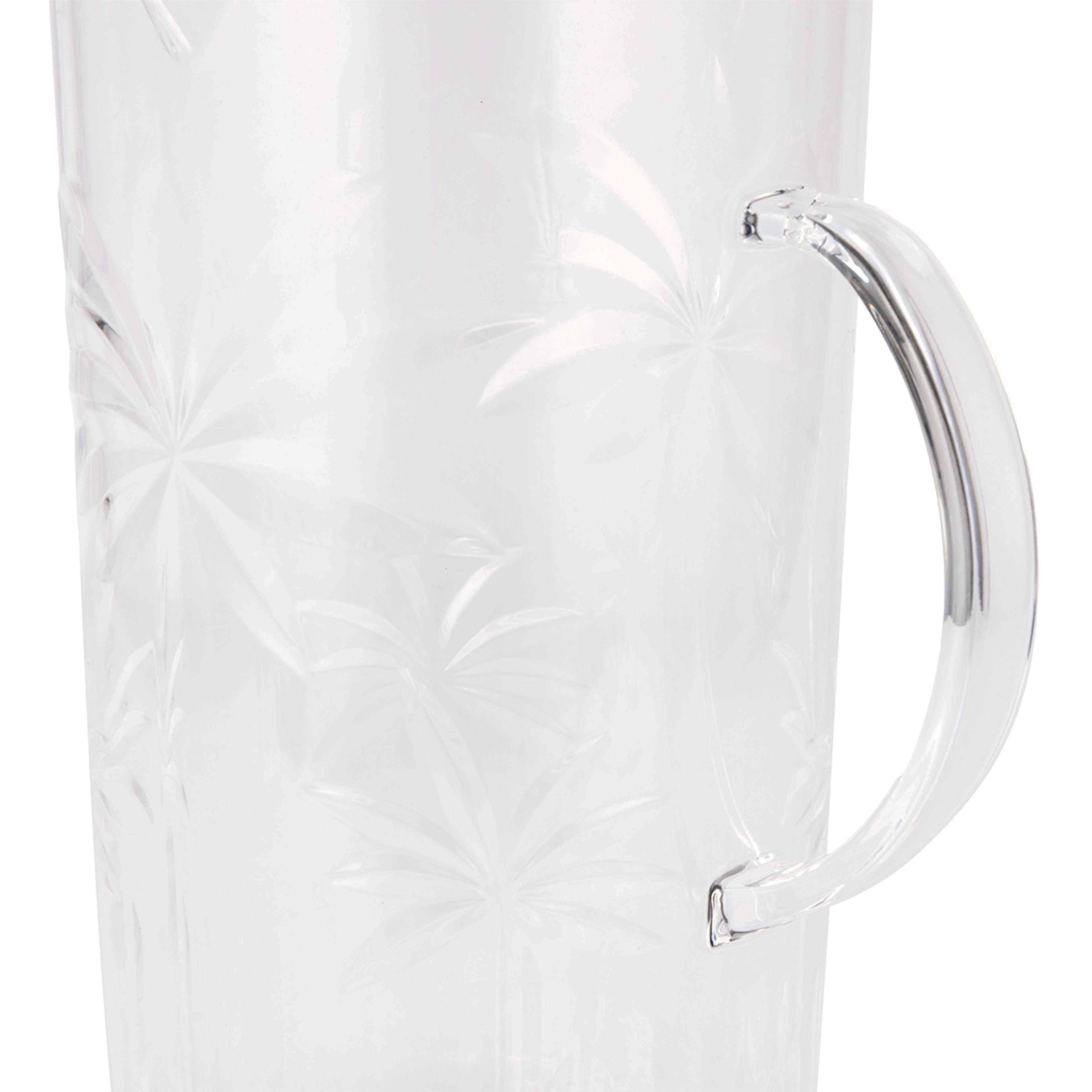 2.8L Clear Palm Acrylic Drink Jug Kmart