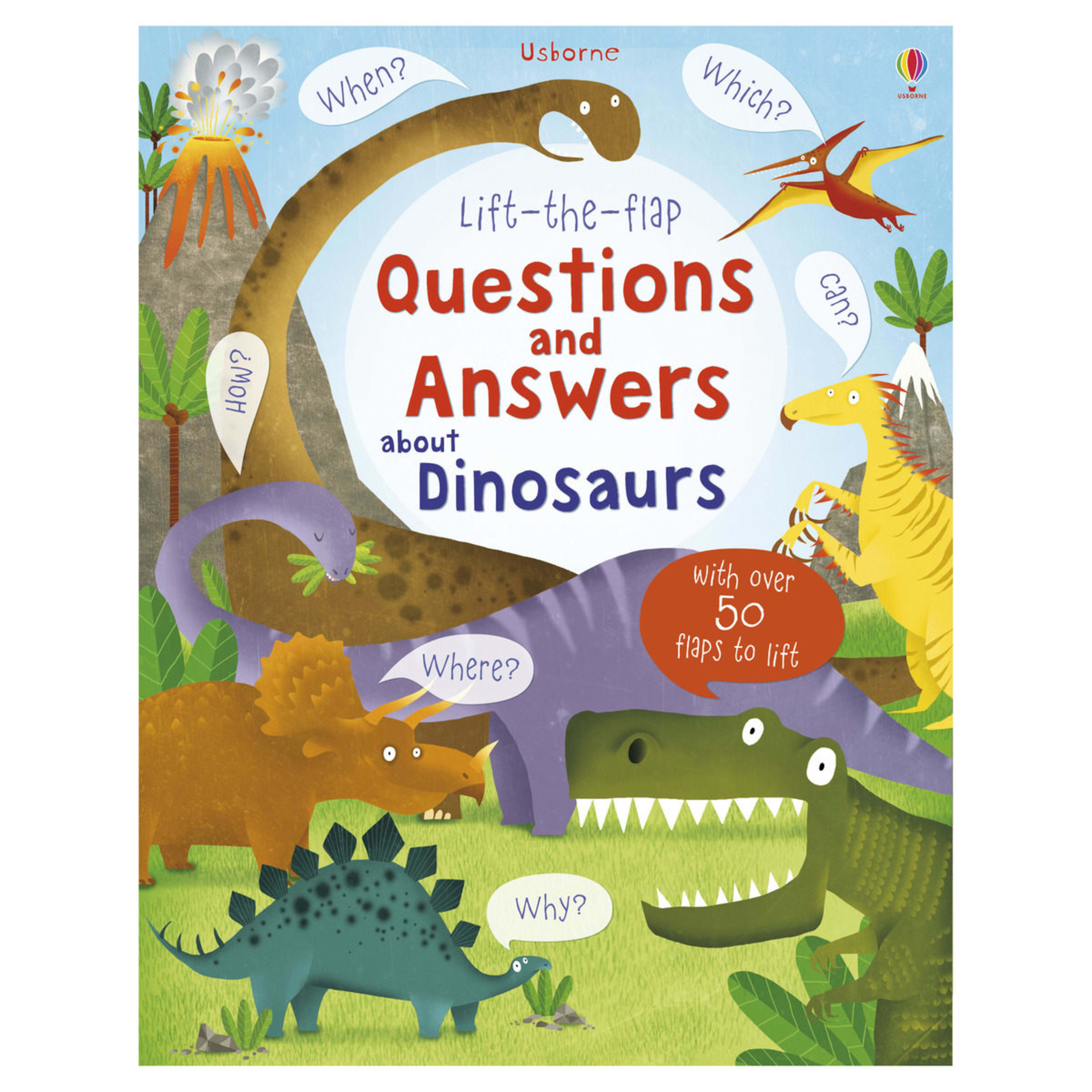 1 Lift-the-Flap Questions and Answers about Dinosaurs - Book
