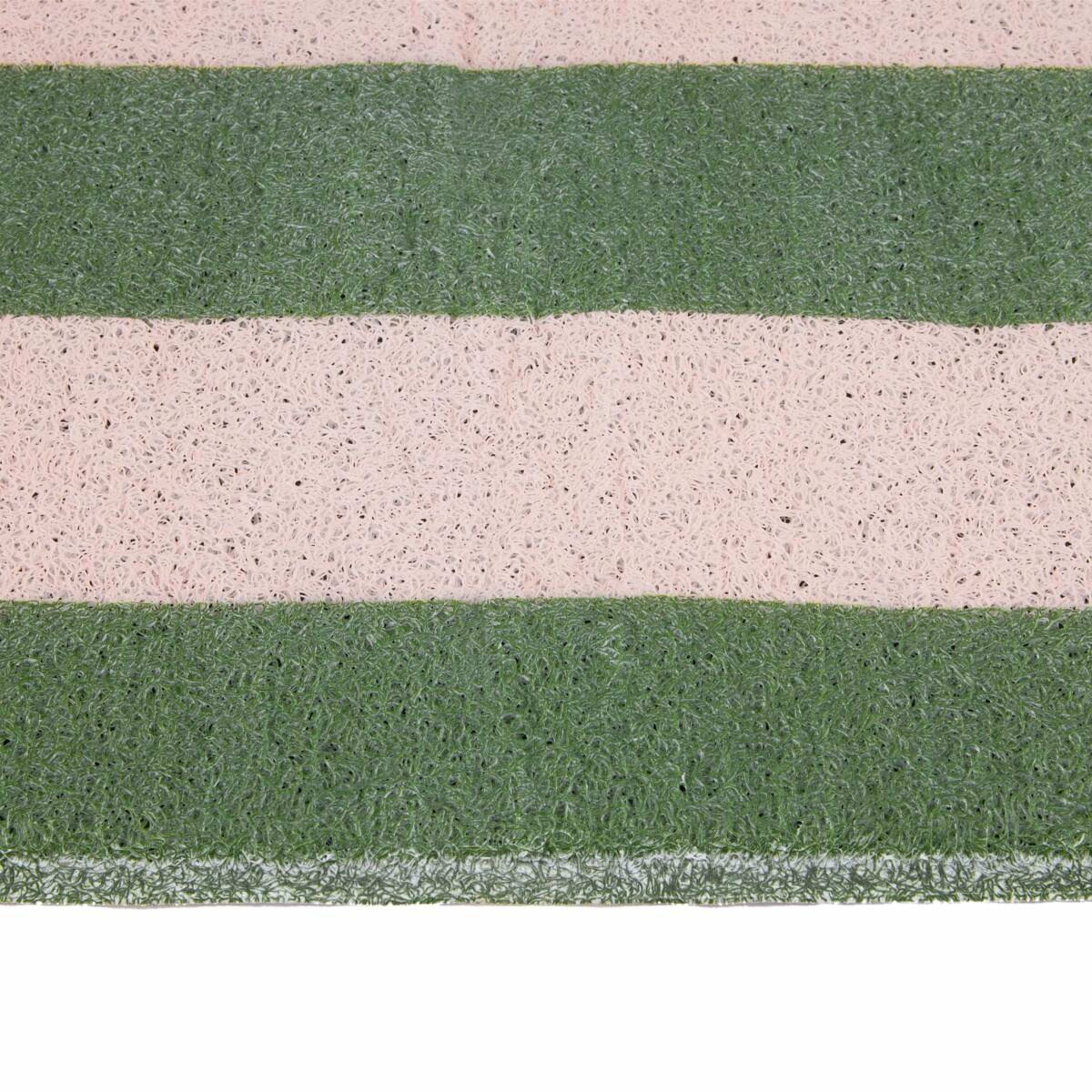 5 Dirt Grip Door Mat - Green and Pink, 5 of 7