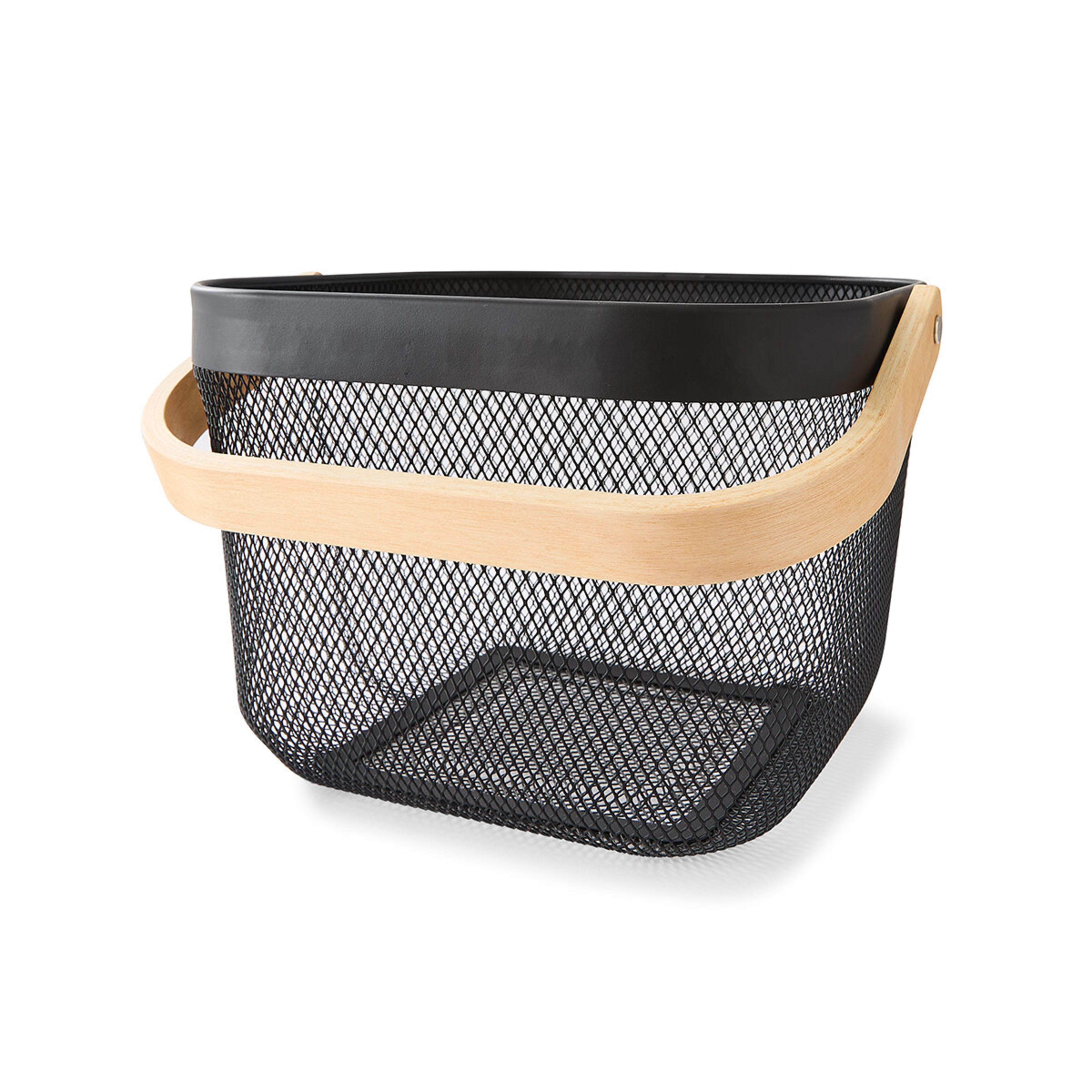 2 Mesh Basket - Black, 2 of 8