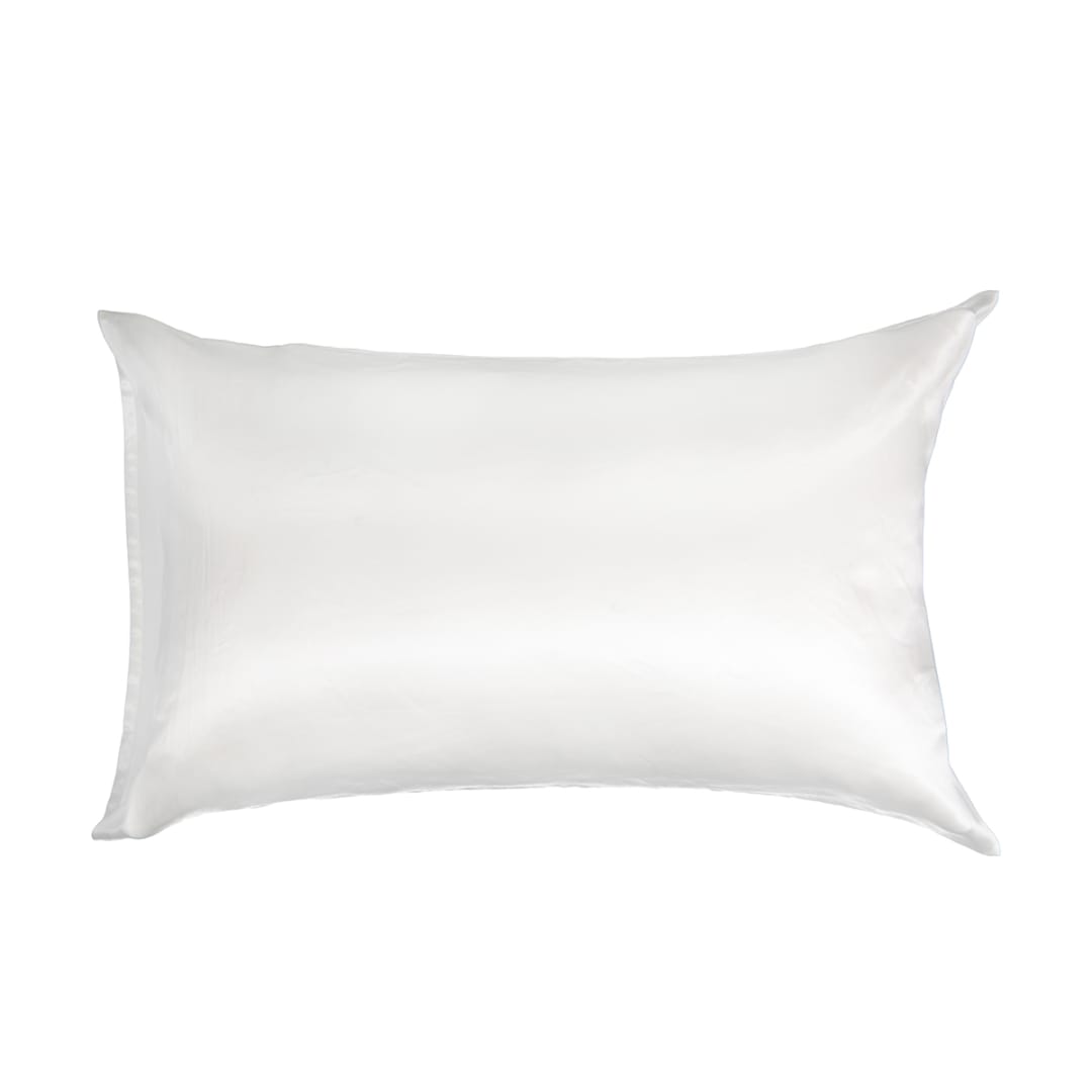 Silk Pillowcase White Kmart