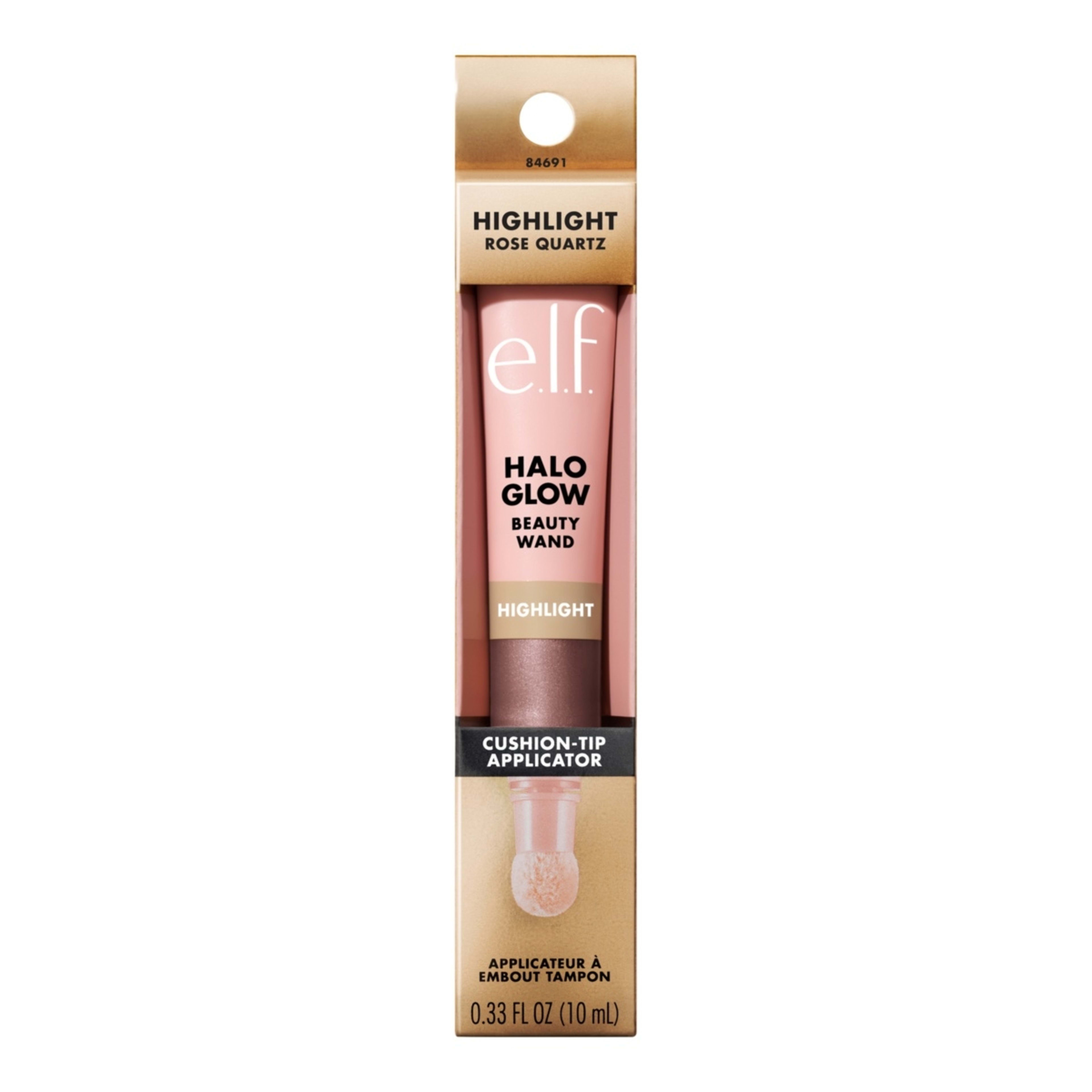 1 e.l.f. Halo Glow Highlight Beauty Wand - Rose Quartz, 1 of 7