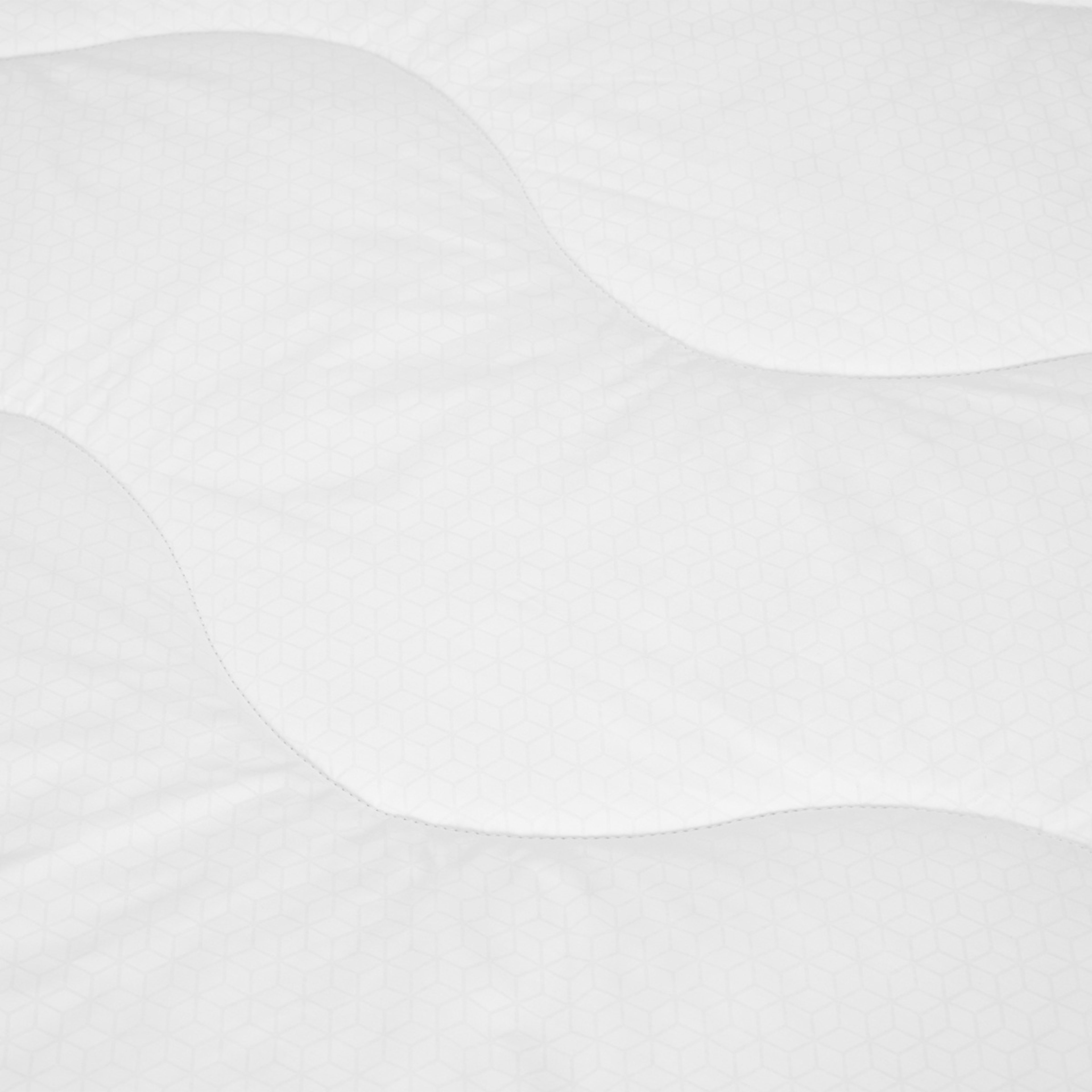3 Cooling Quilt - King Bed, White, 3 of 4