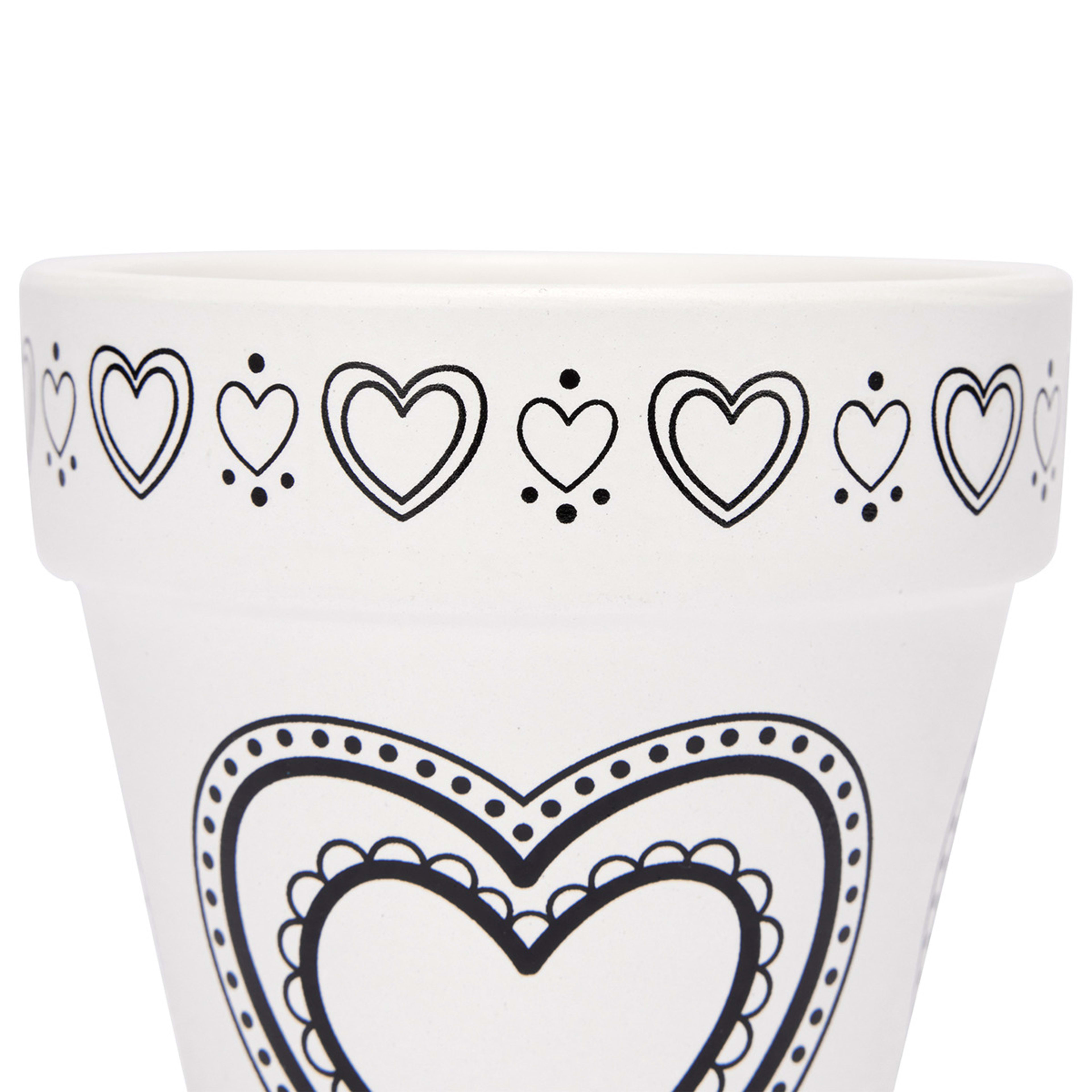 2 Pack Paint Your Own Pots Kmart