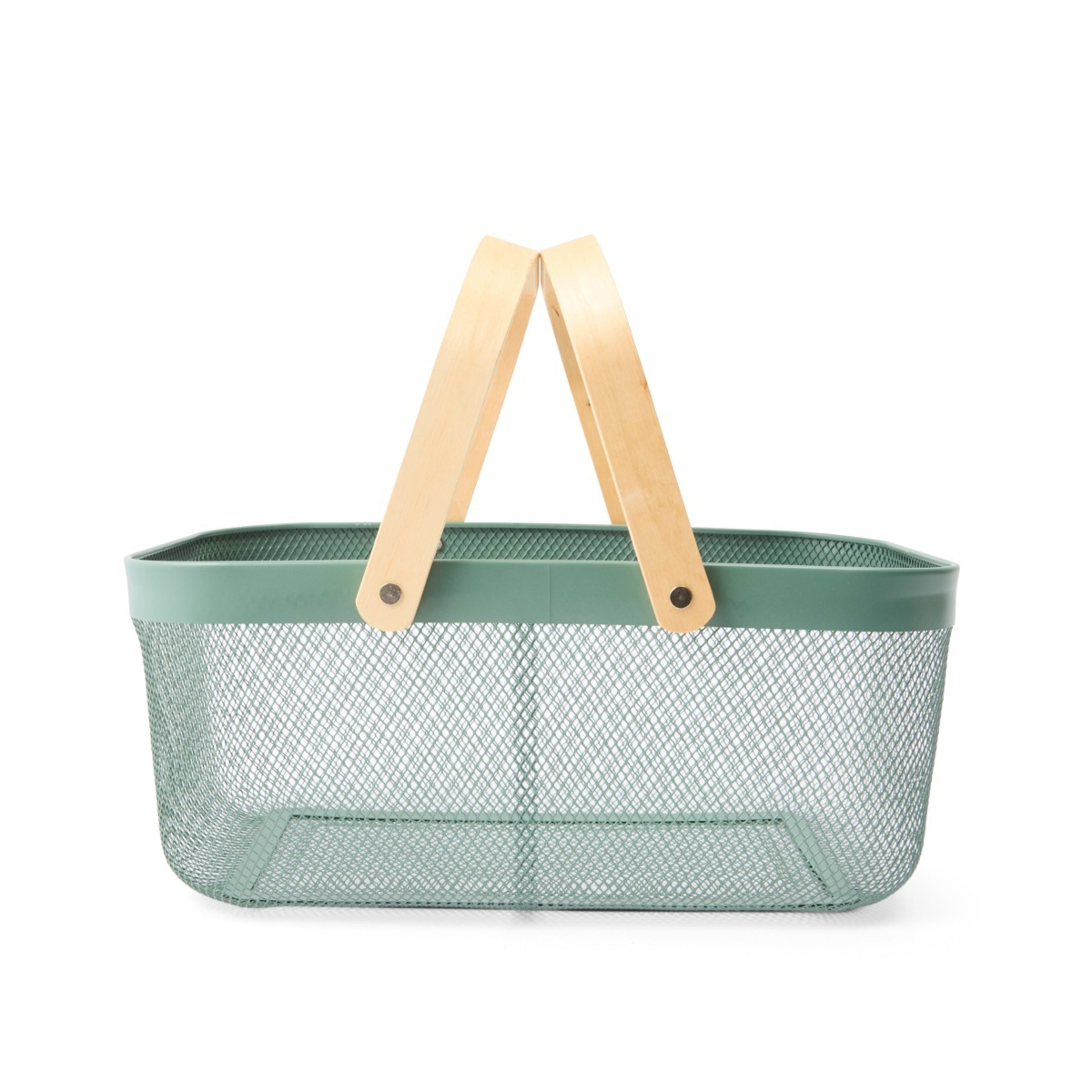 5 Mesh Basket - Large, Green, 5 of 7