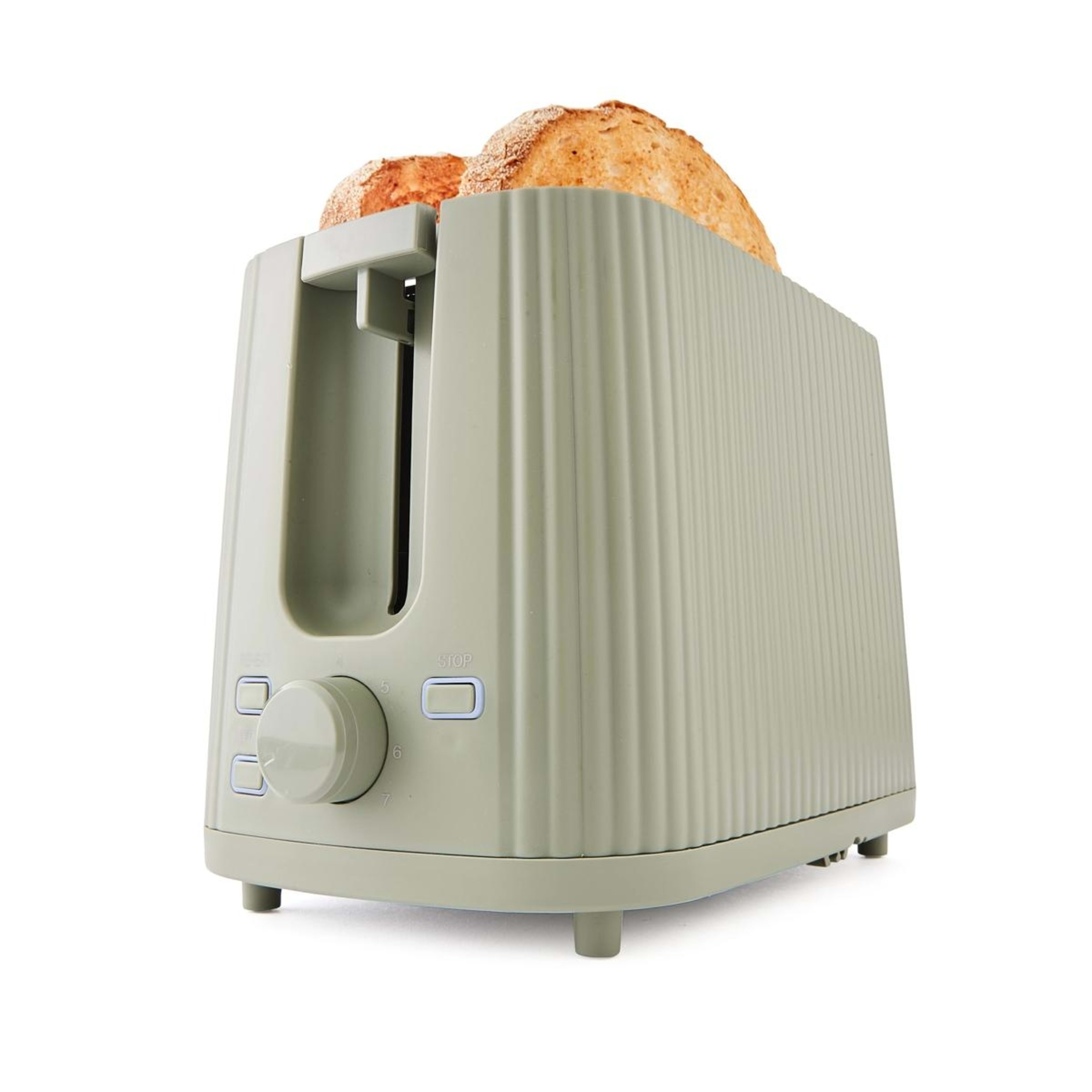 1 2 Slice Linear Toaster - Green