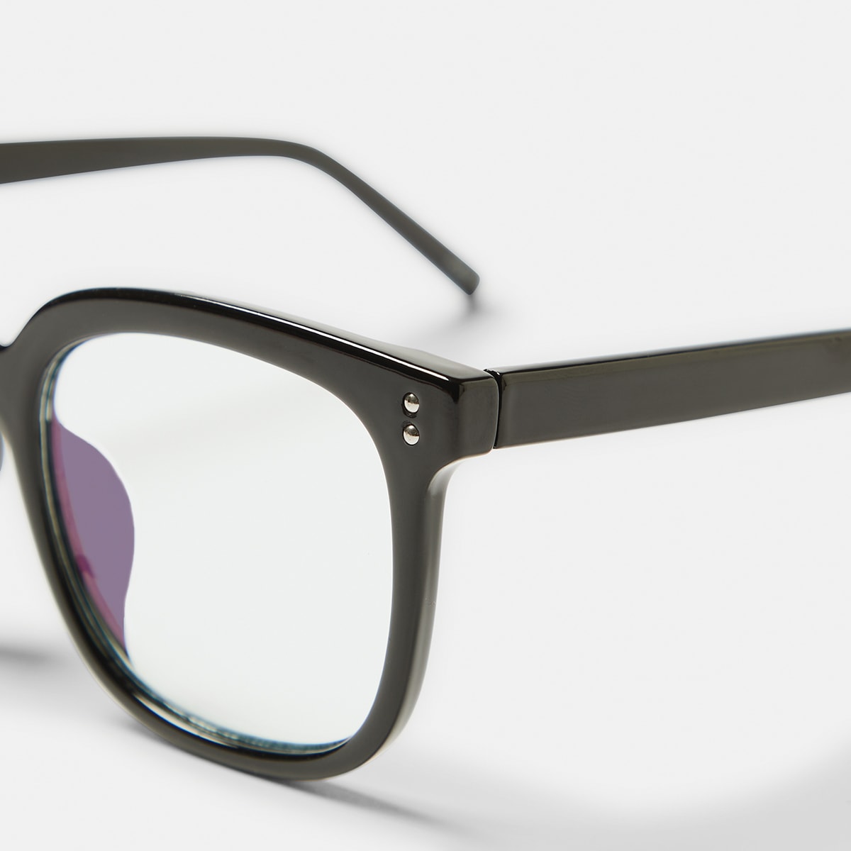 Black Frame Blue Lens Glasses Kmart