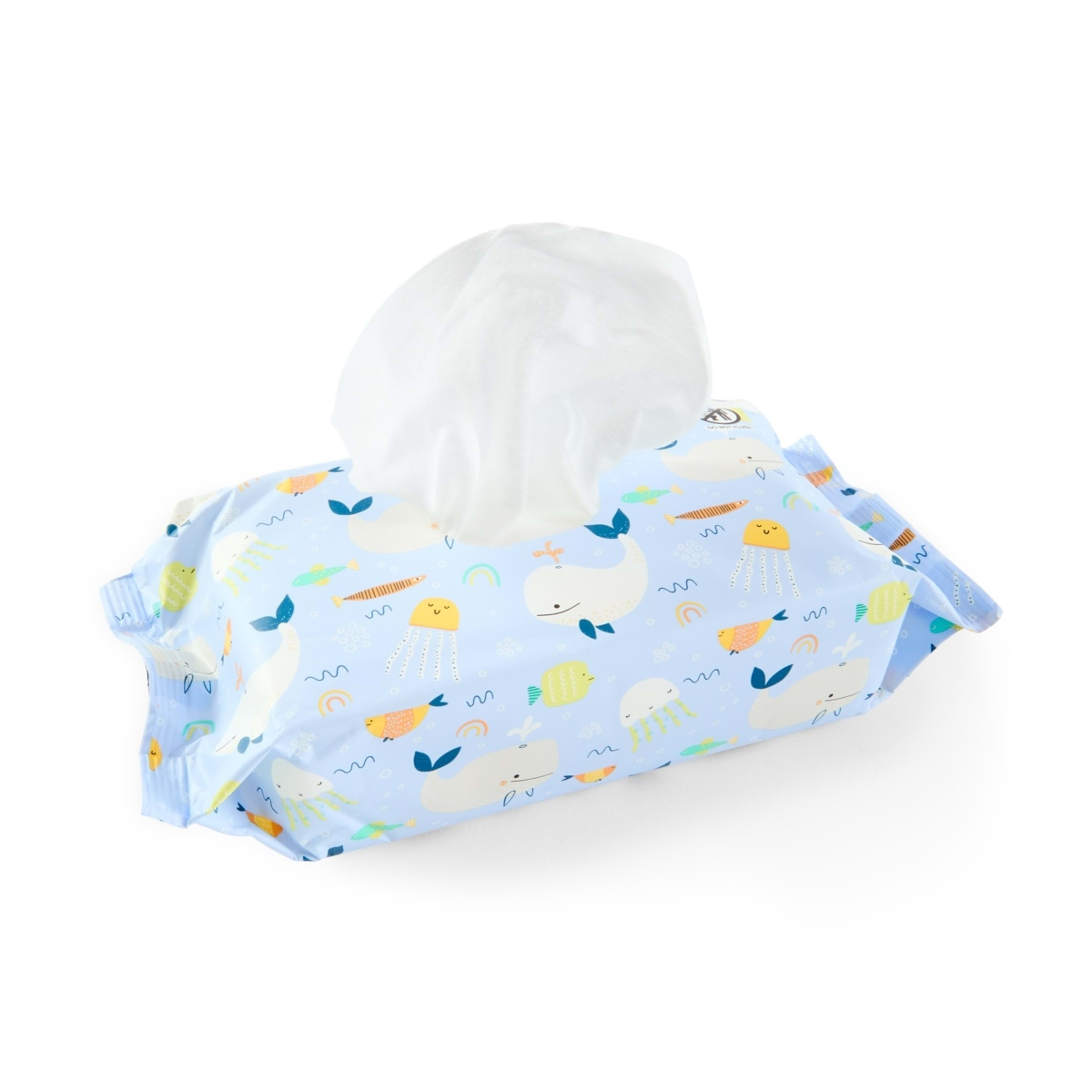 4 70 Pack Water Wipes - Assorted, 4 of 9